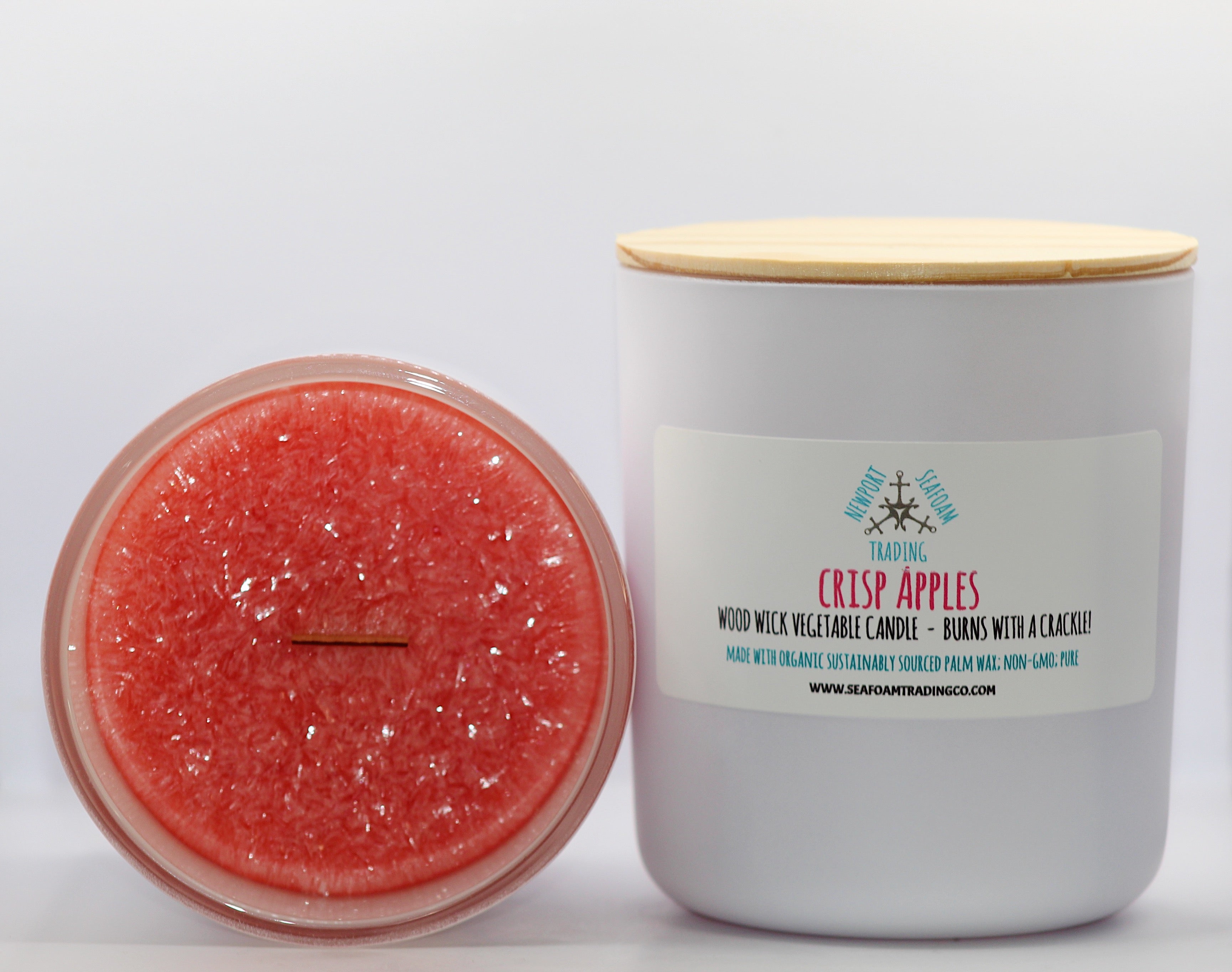Crisp Apple Organic Wood Wick Candle