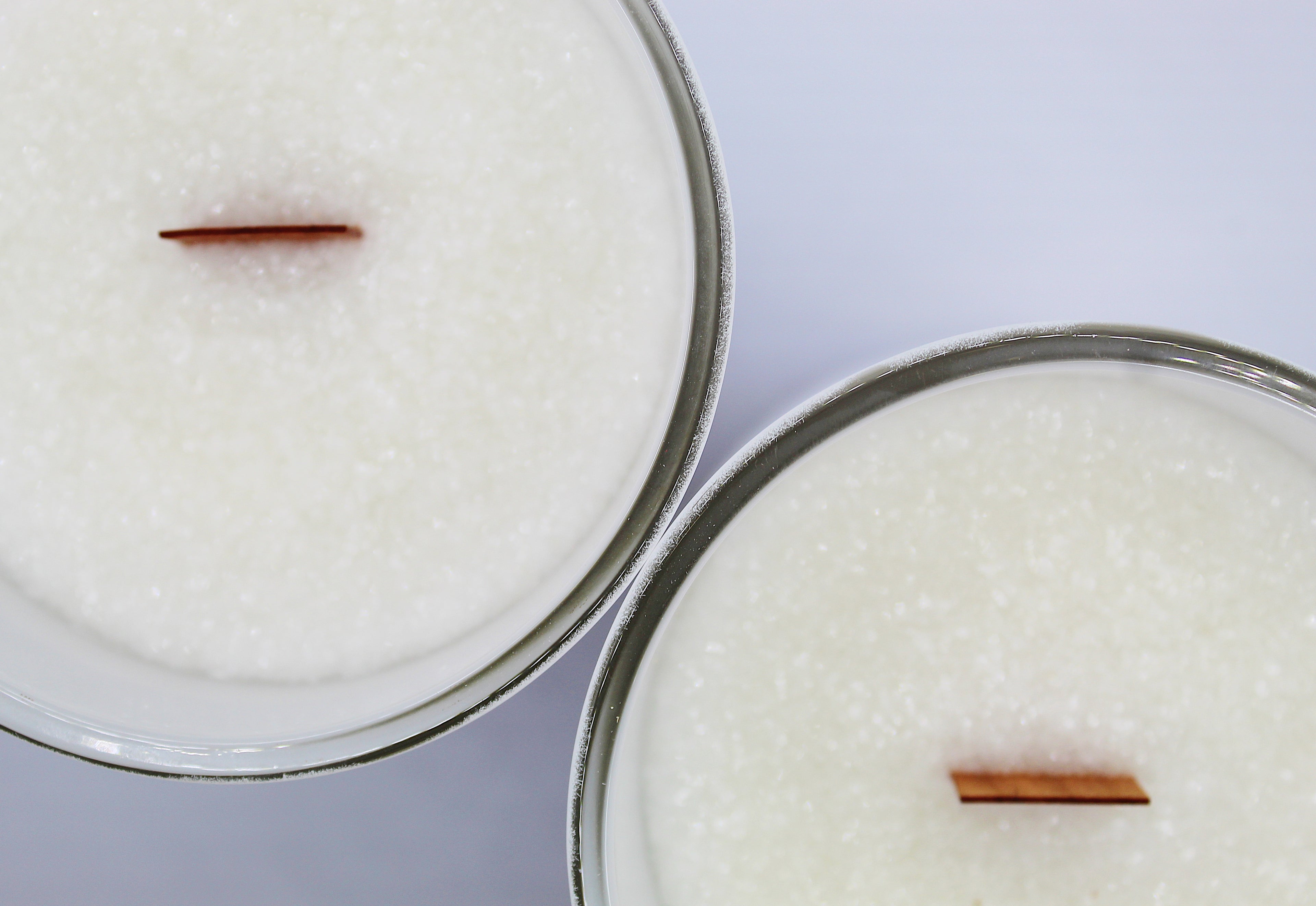 Let It Snow Organic Wood Wick Candle