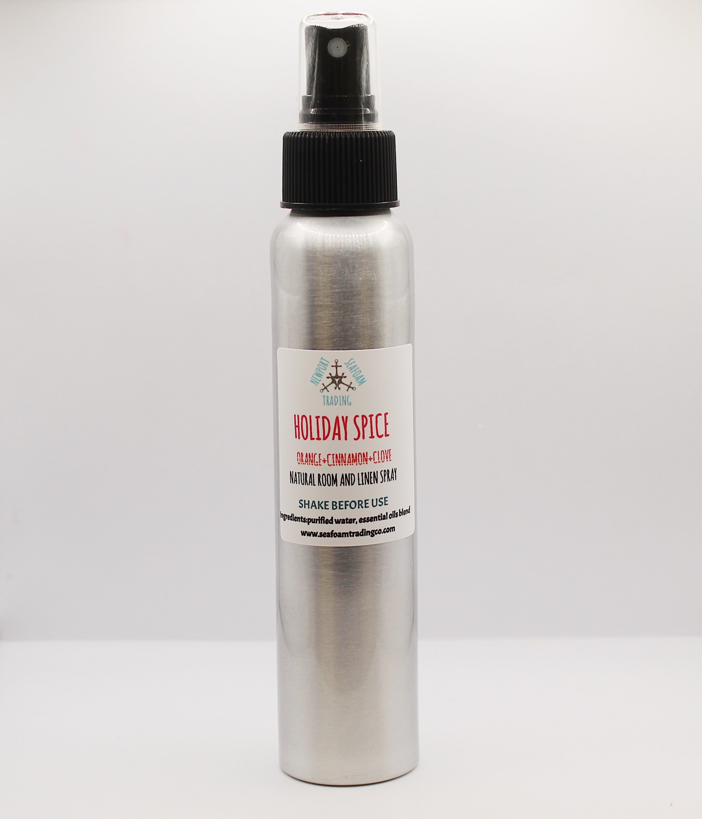 Holiday Spice (Seasonal) Natural Room and Linen Spray