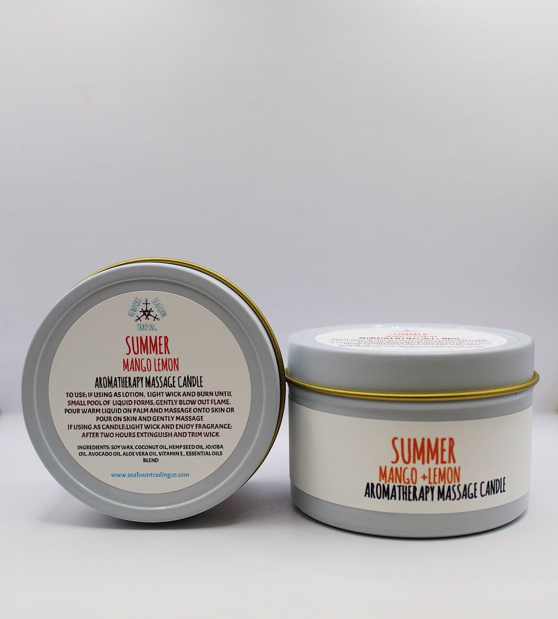 Summer Natural Massage Candle