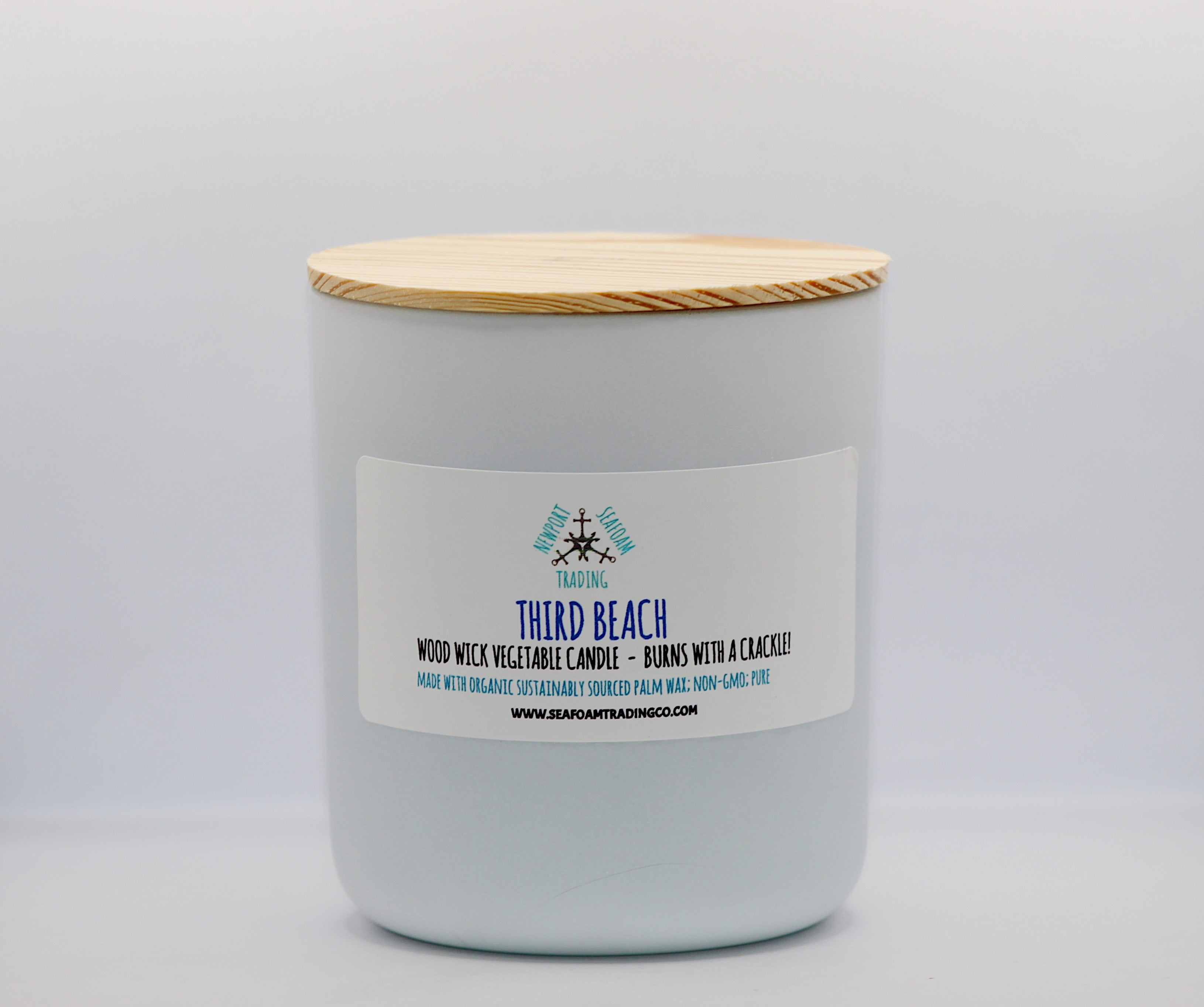 Third Beach Organic Wood Wick Candle