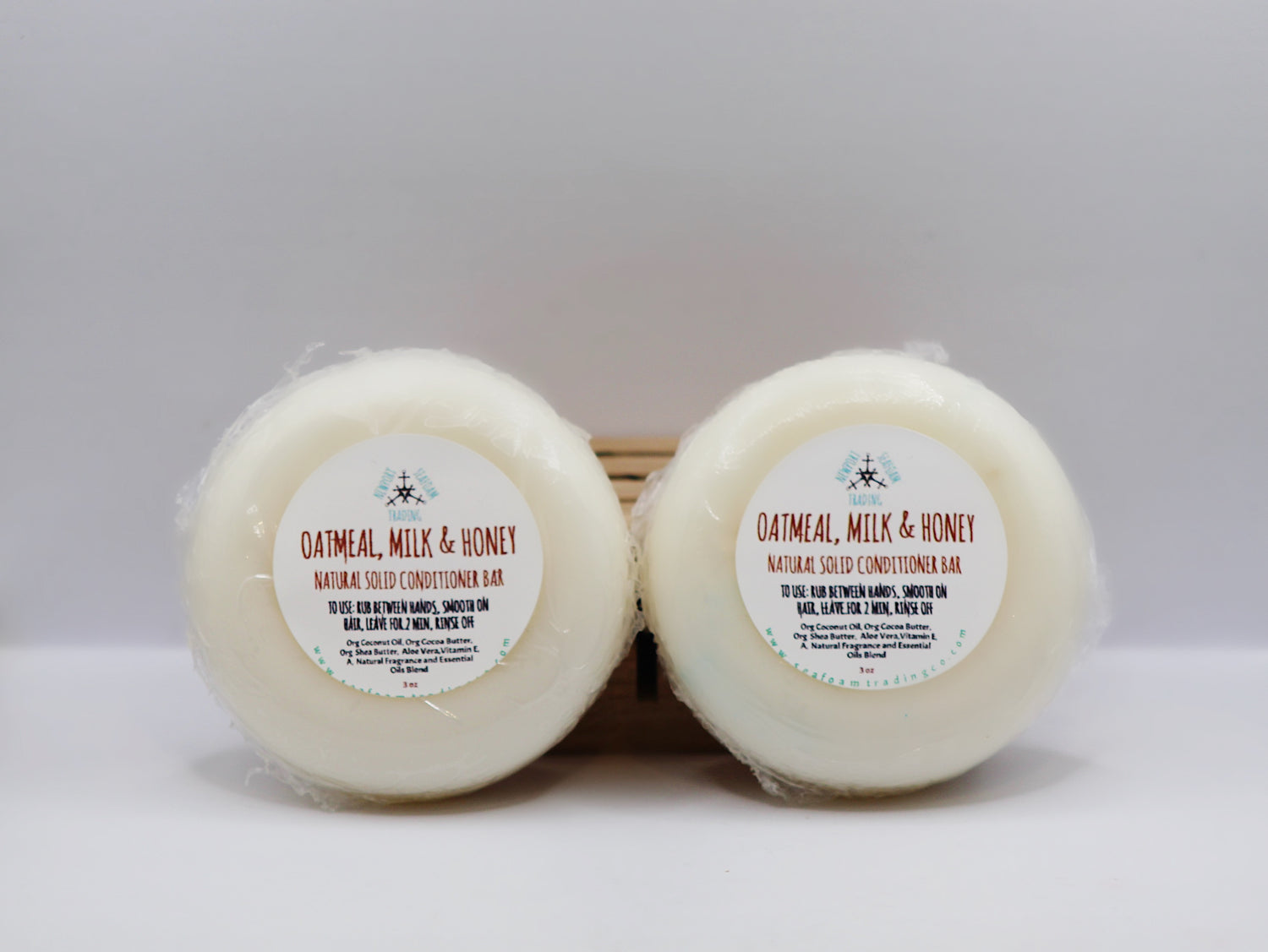 Oatmeal, Milk, & Honey Natural Solid Conditioner Bar