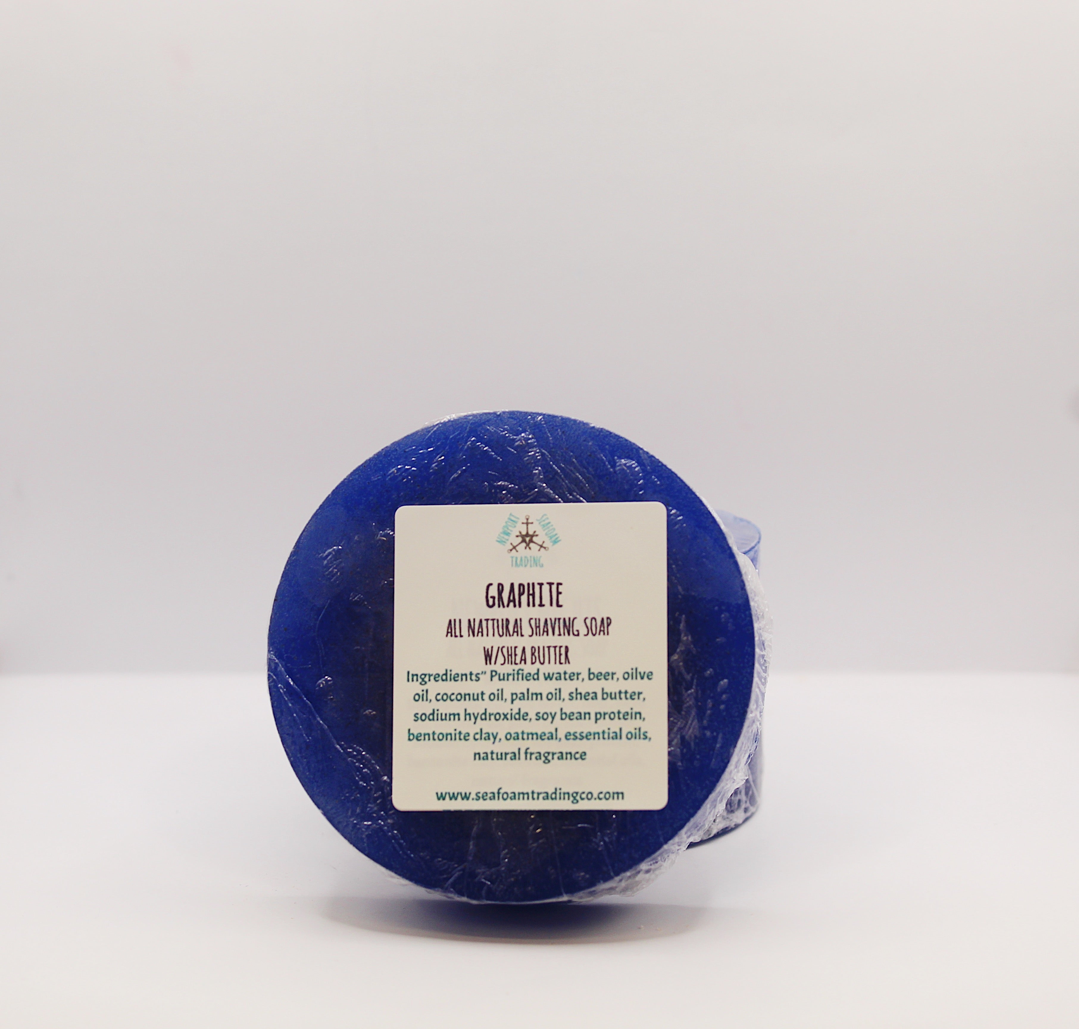 Graphite Organic Handmade Shaving Soap