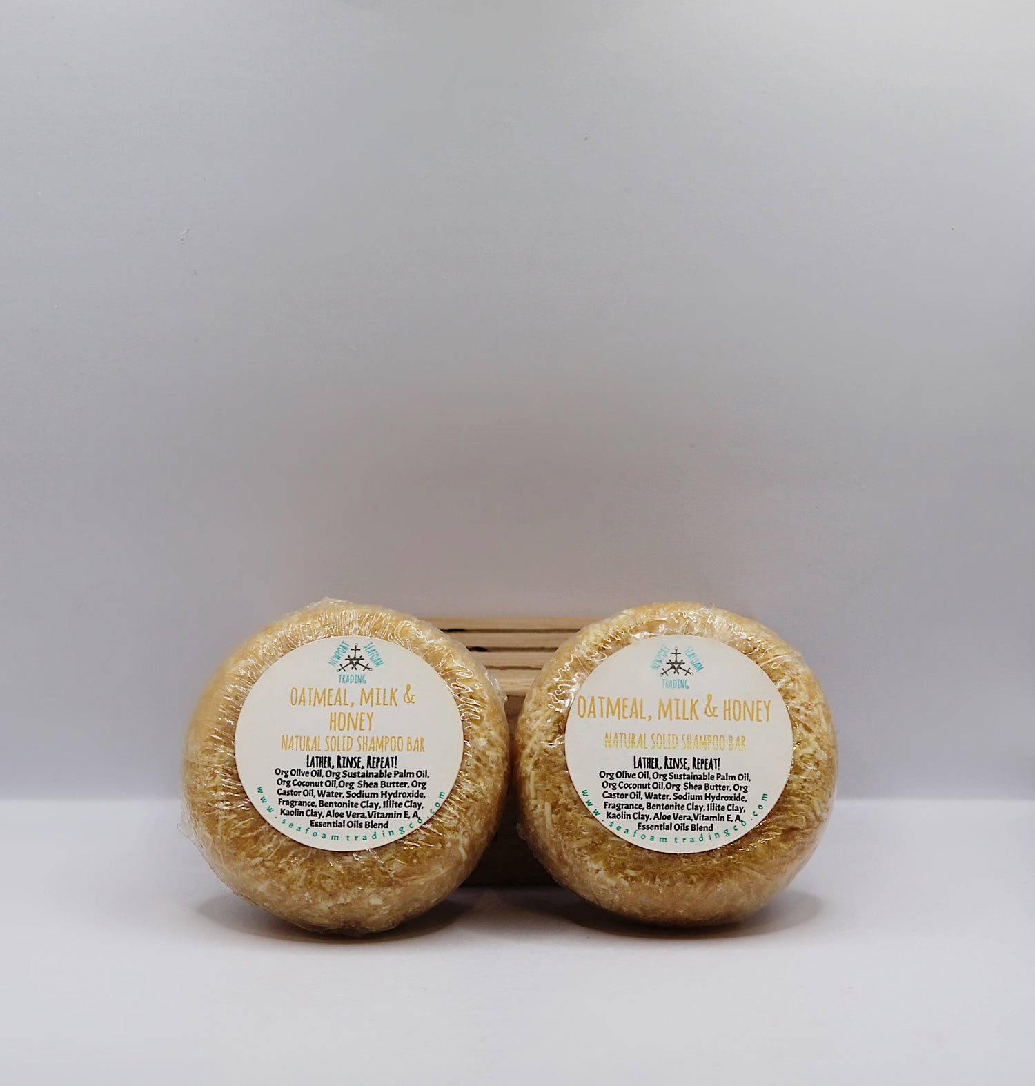 Oatmeal, Milk, & Honey Natural Solid Shampoo Bar