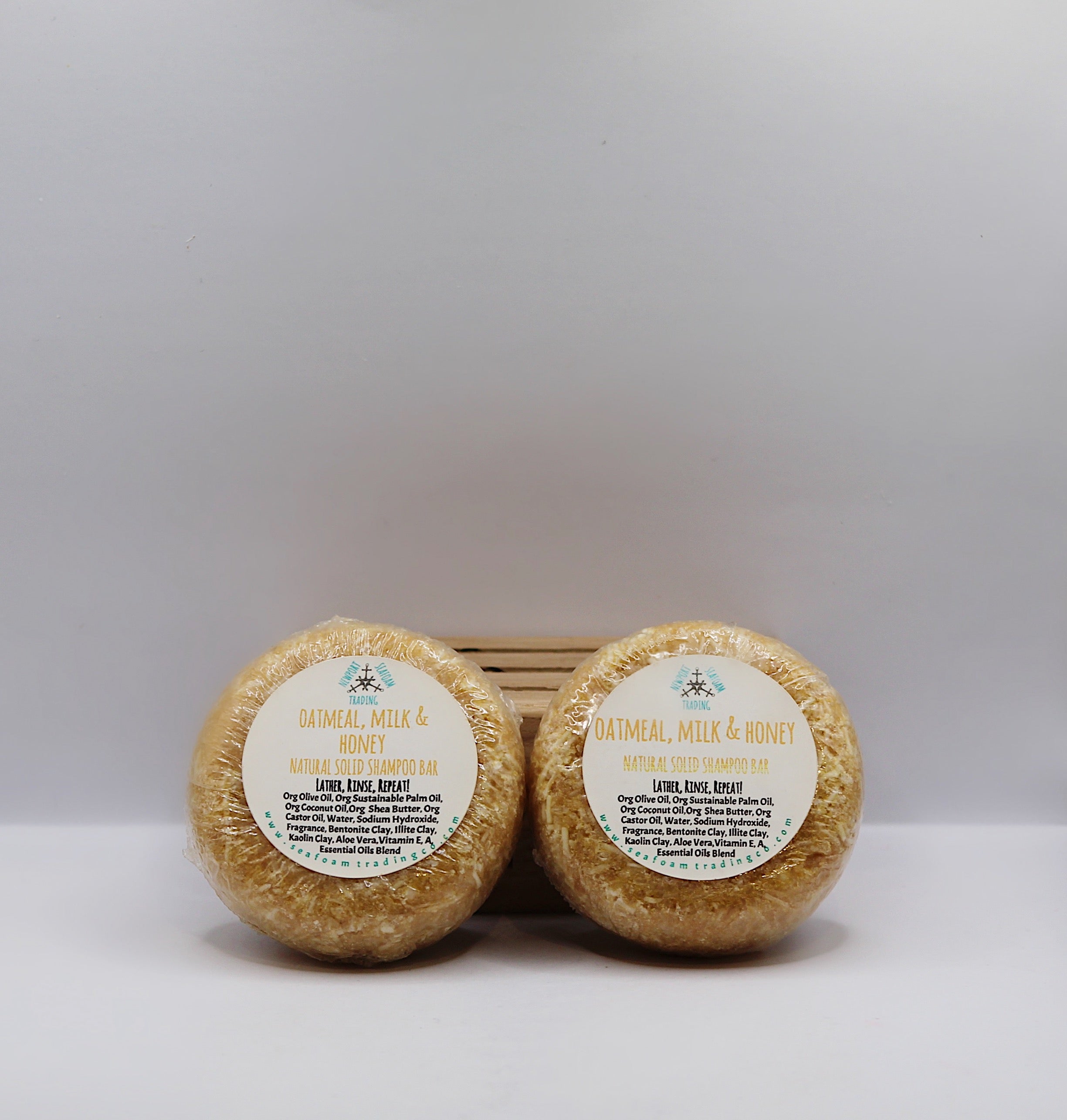Oatmeal, Milk, & Honey Natural Solid Shampoo Bar
