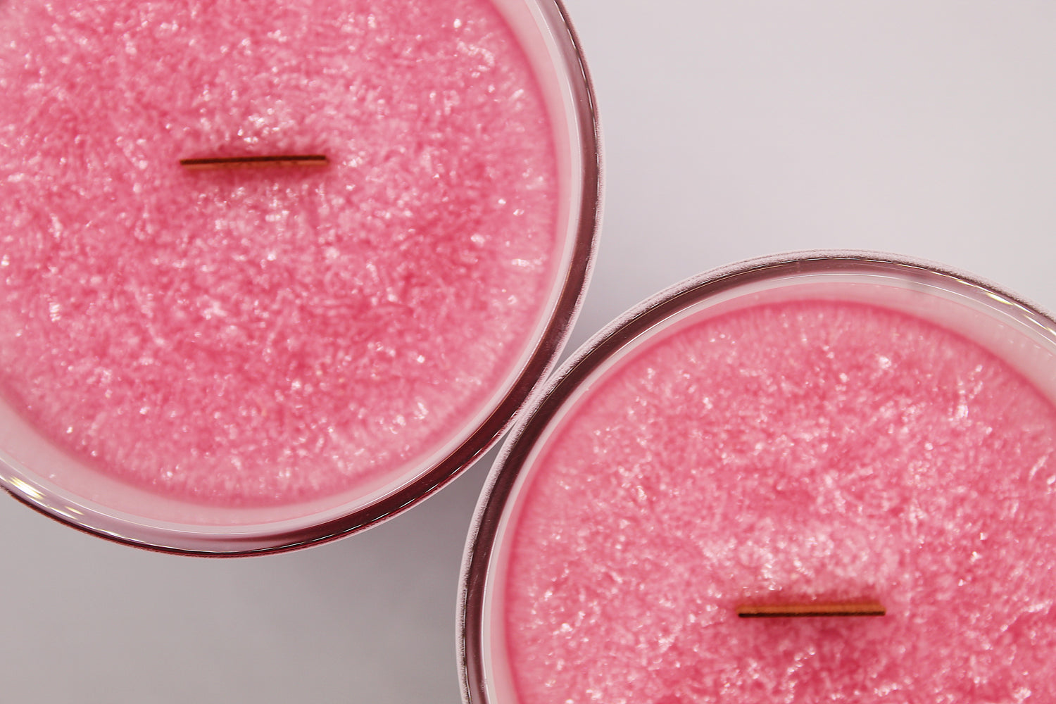 Cherry Almond Organic Wood Wick Candle