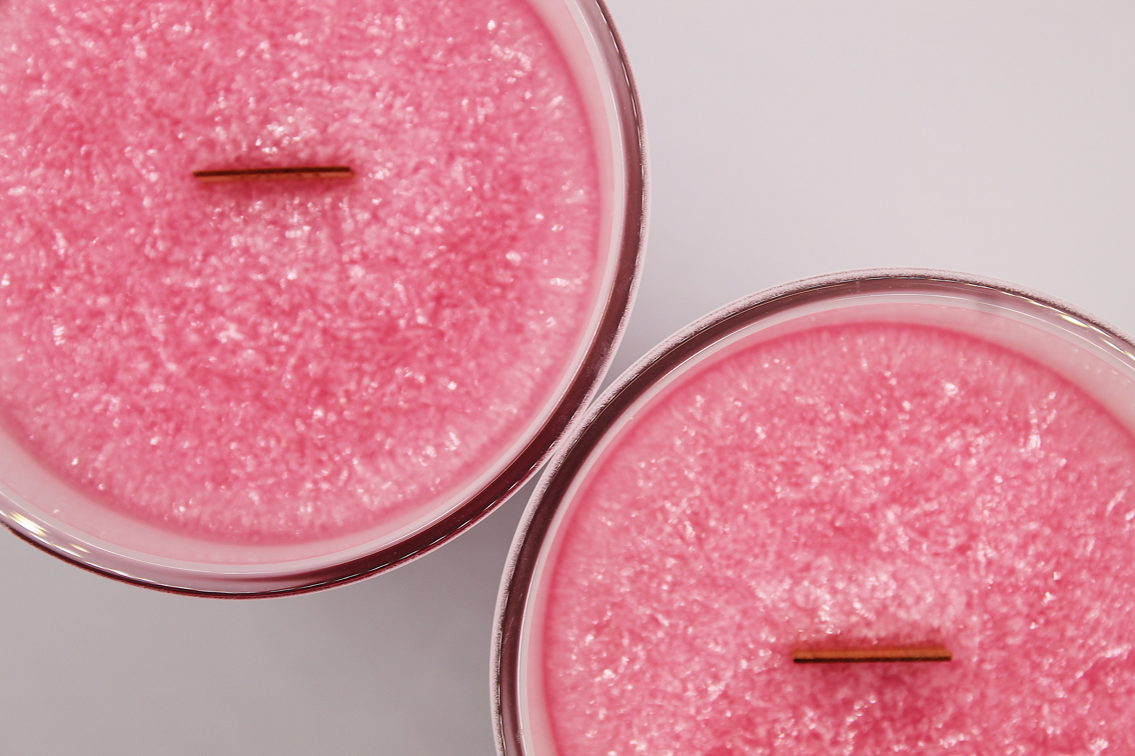 Cherry Almond Organic Wood Wick Candle