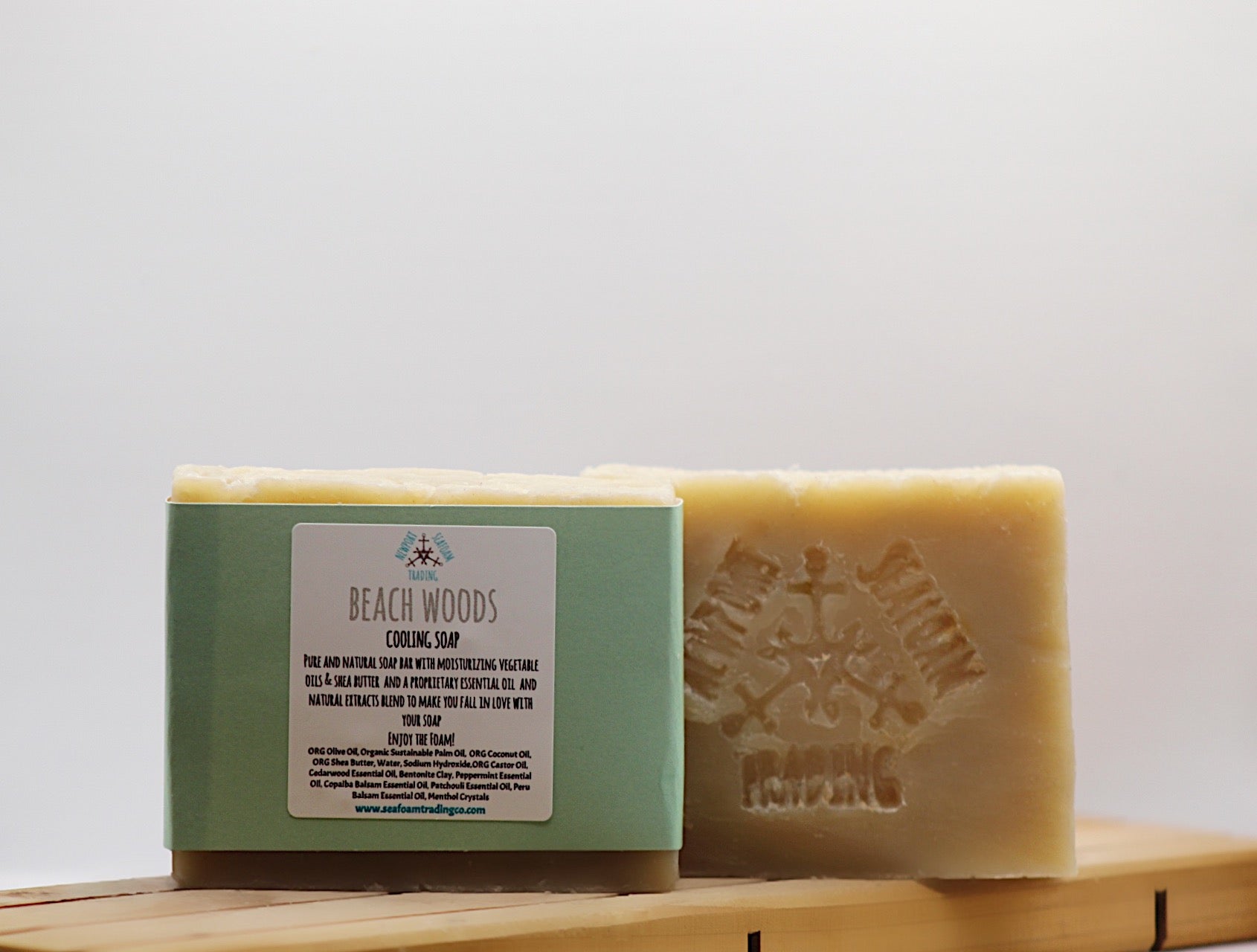 Beach Woods Organic Handmade Soap Bar