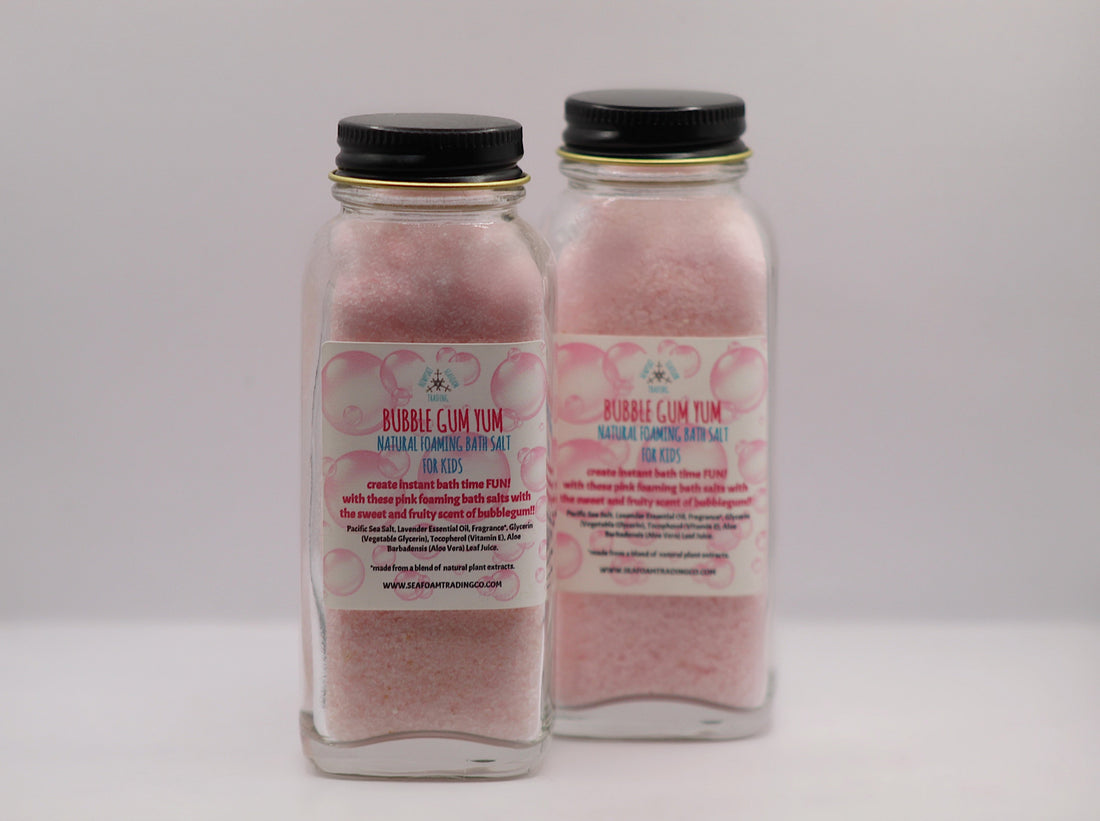 Bubble-YUM Organic Handmade Foaming Bath Salt