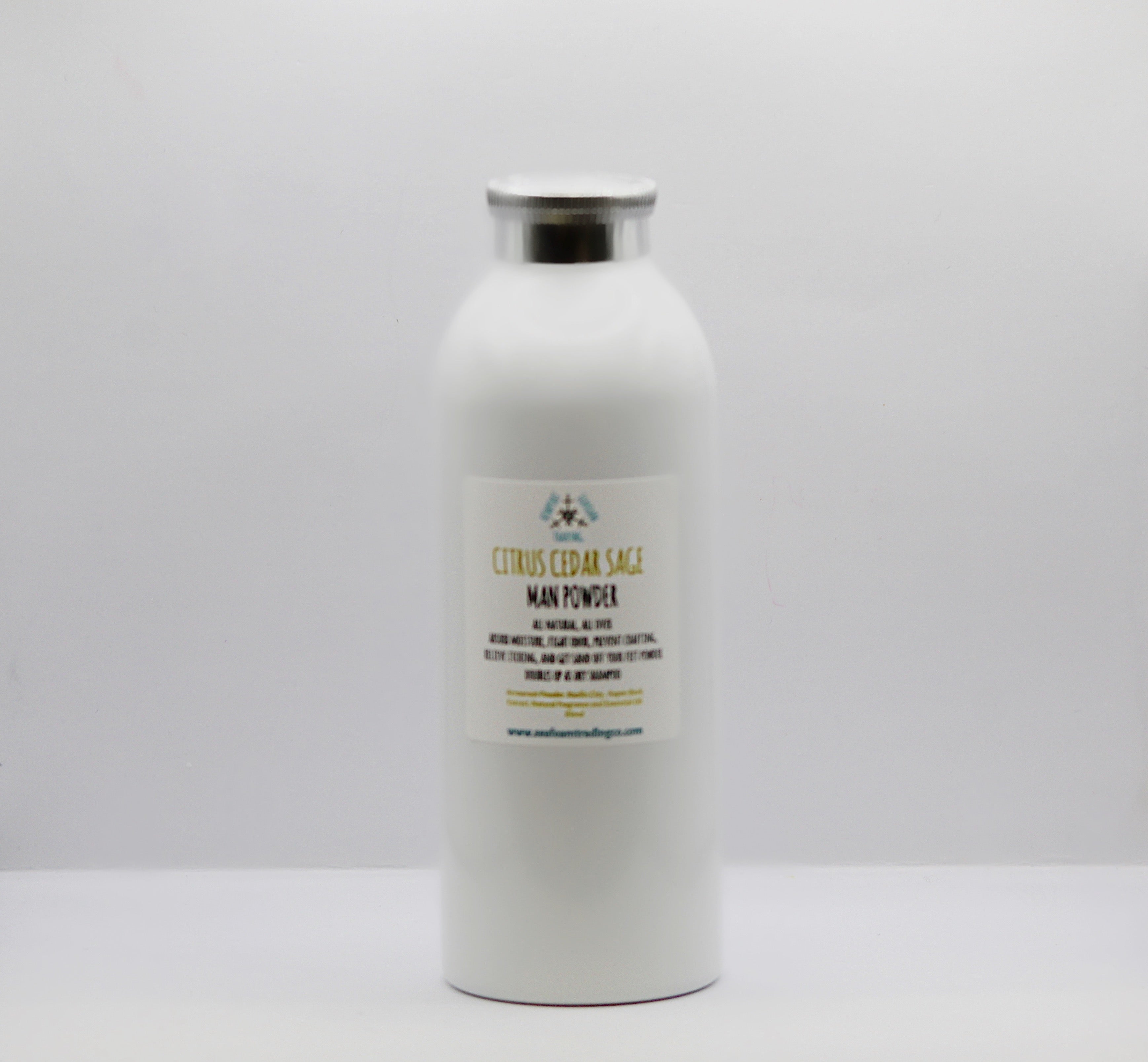 Citrus Cedar Sage Organic Handmade Man Powder