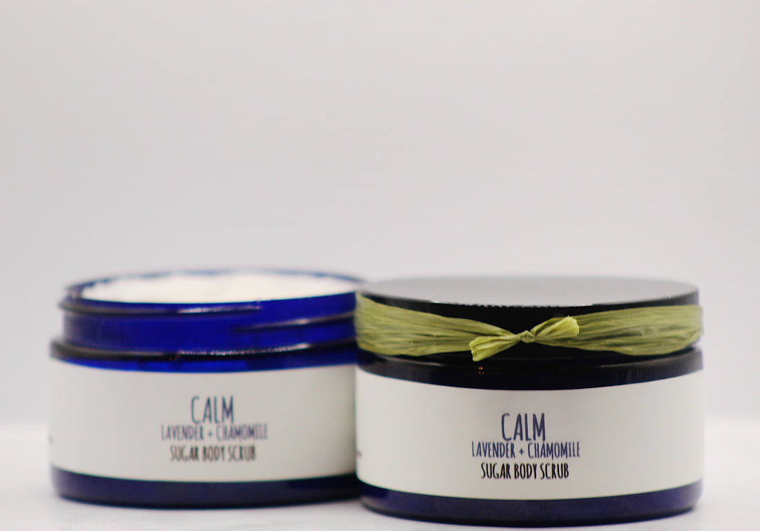 Calm - Lavender Chamomile Organic Handmade Sugar Scrub