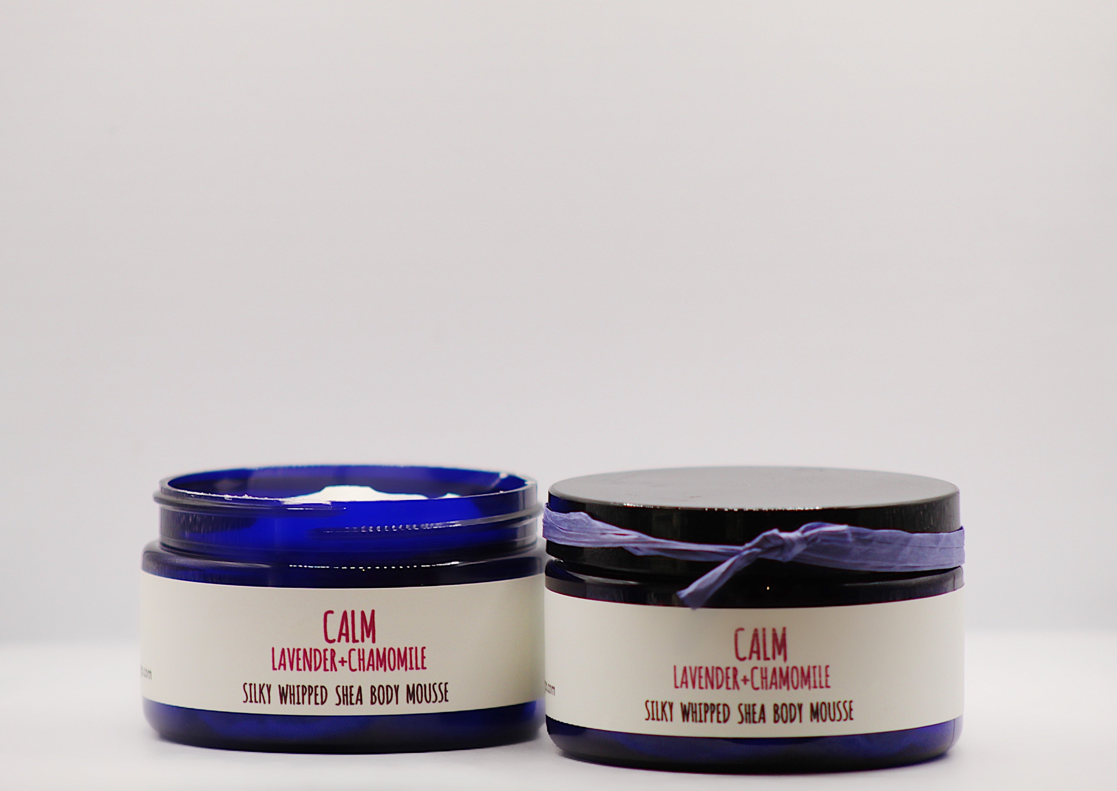 Calm - Lavender Chamomile Organic Handmade Silky Whipped Shea Butter Mousse