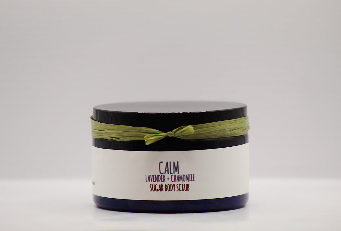 Calm - Lavender Chamomile Organic Handmade Sugar Scrub