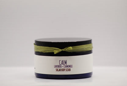 Calm - Lavender Chamomile Organic Handmade Sugar Scrub