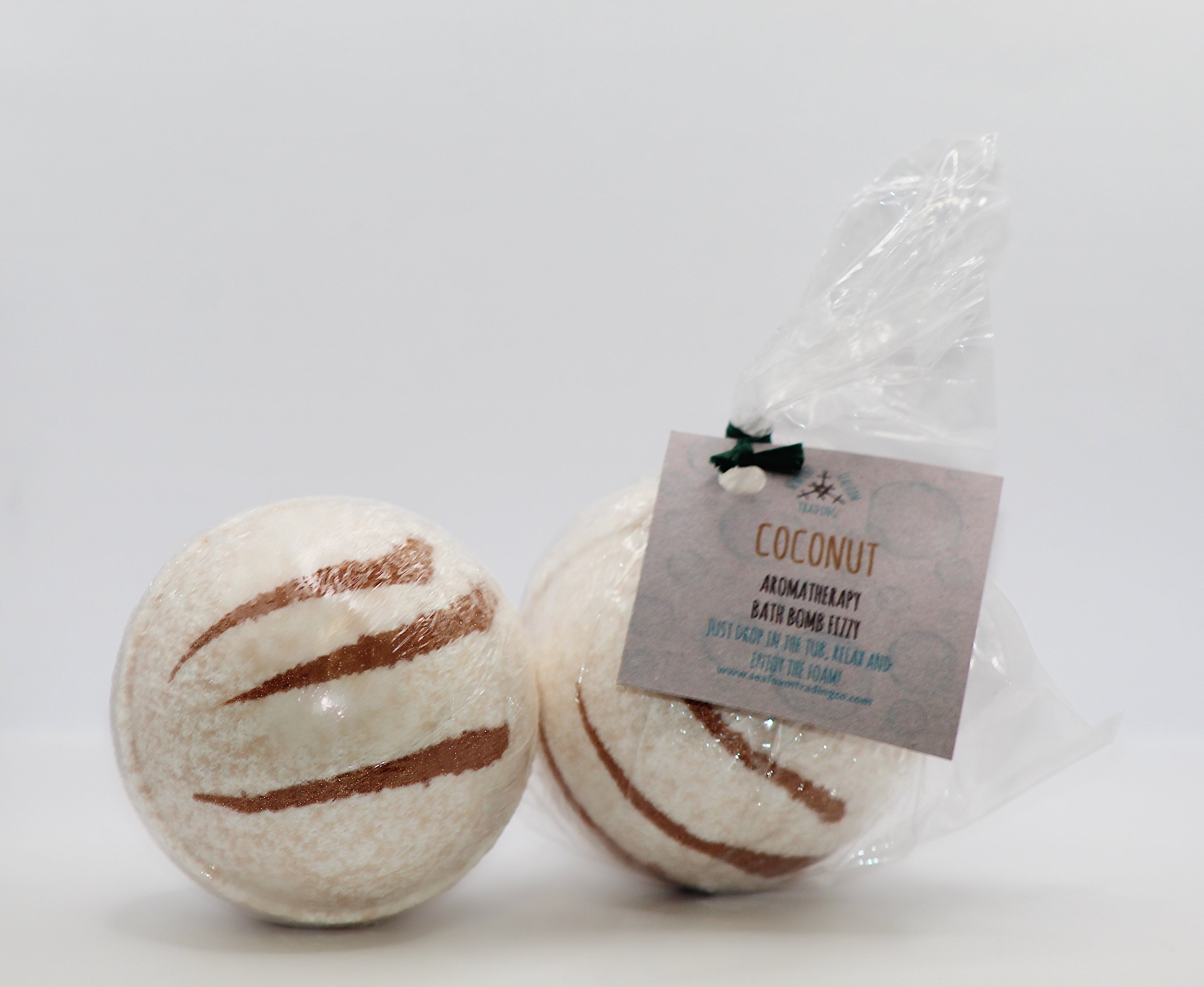 Coconut Organic Handmade Bath Bomb