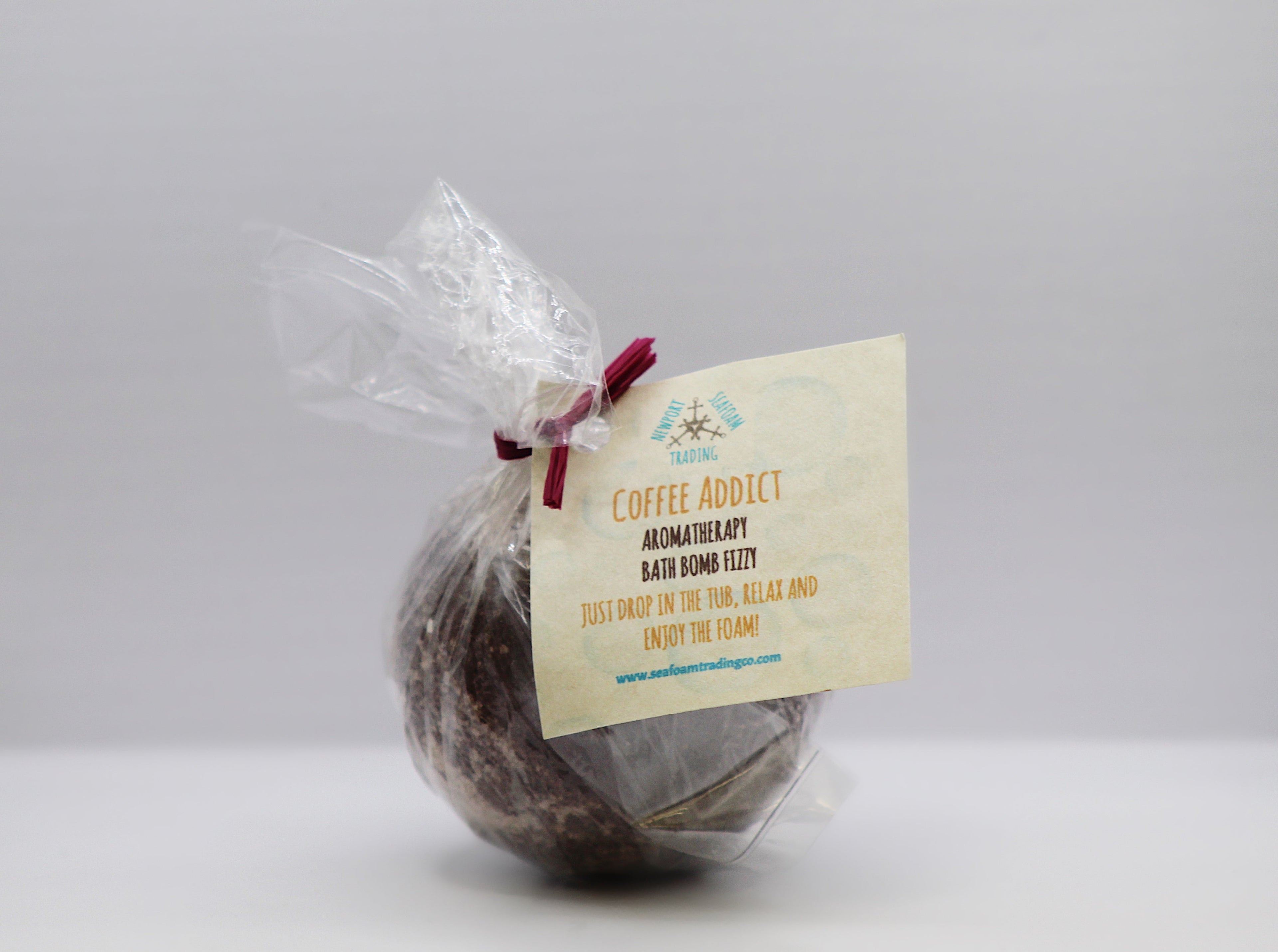 Coffee Addict Organic Handmade Bath Bomb