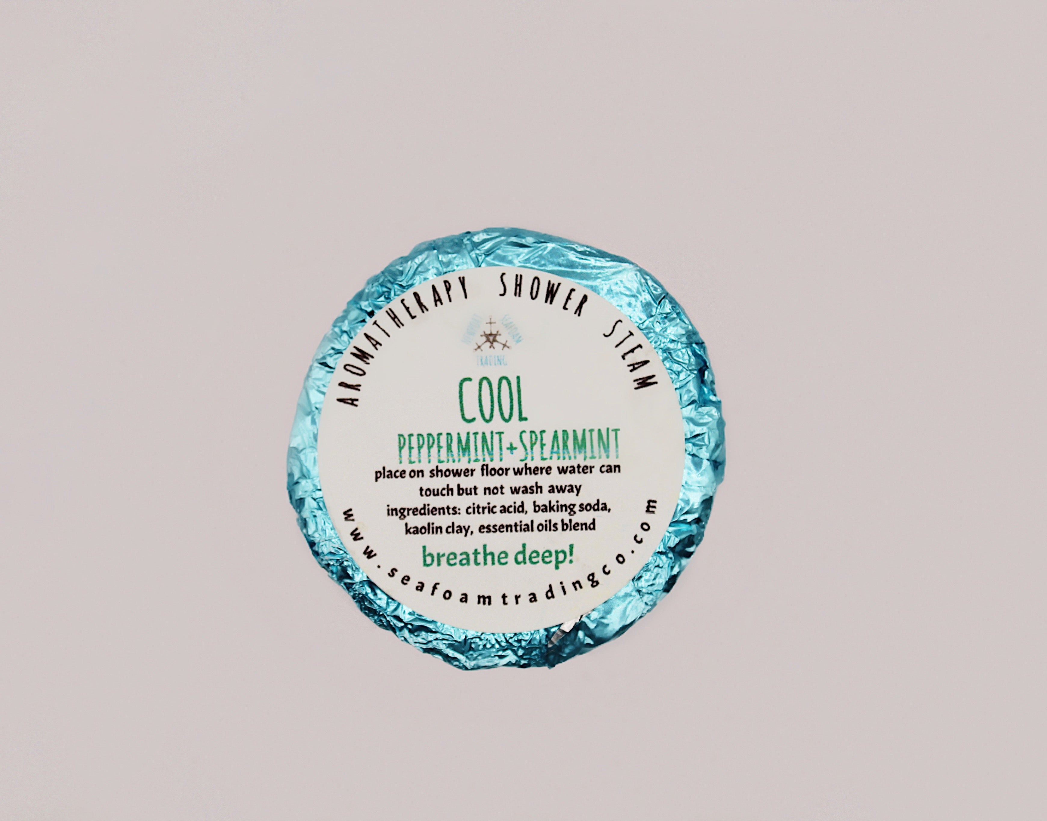 Cool - Headache Relief Organic Handmade Shower Steam