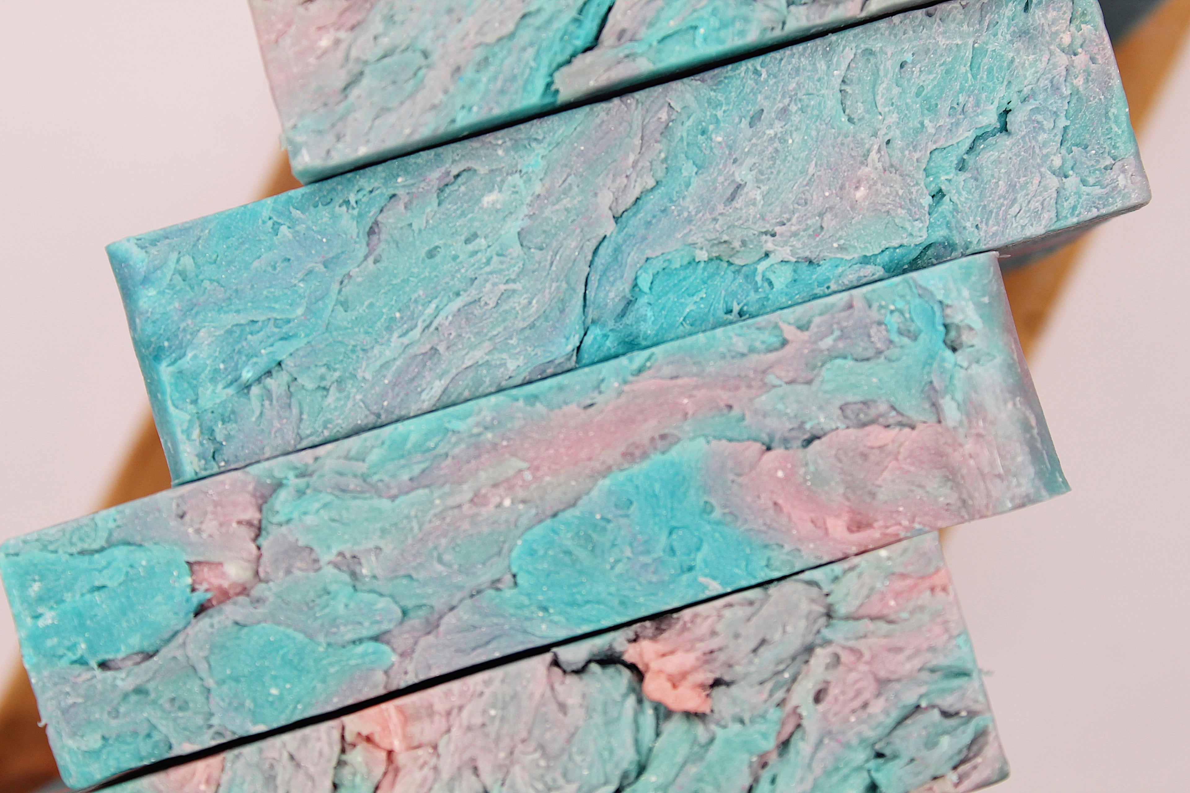 Cotton Candy Organic Handmade Soap Bar