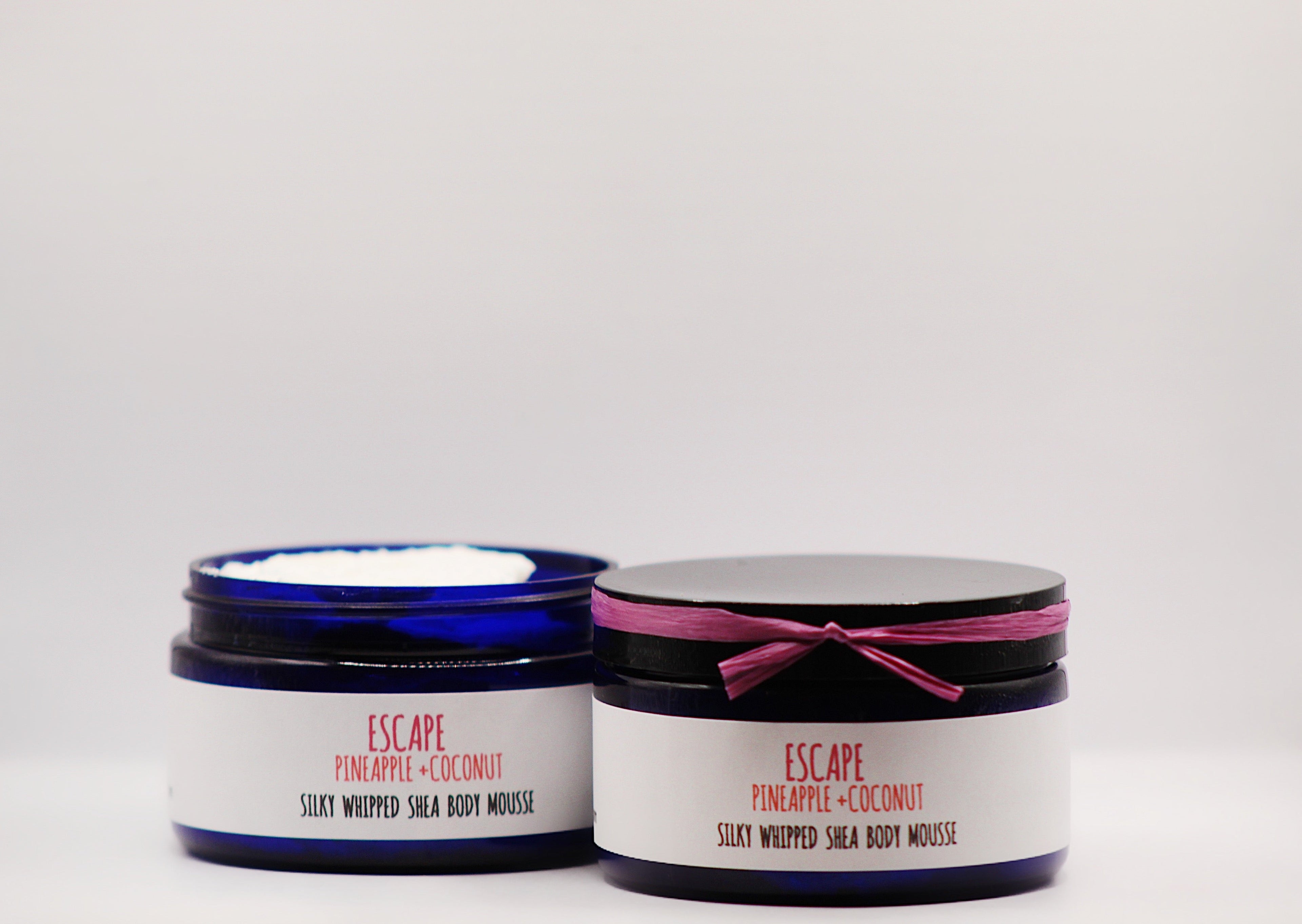 Escape- Pineapple Coconut Organic Handmade Silky Whipped Shea Butter Mousse