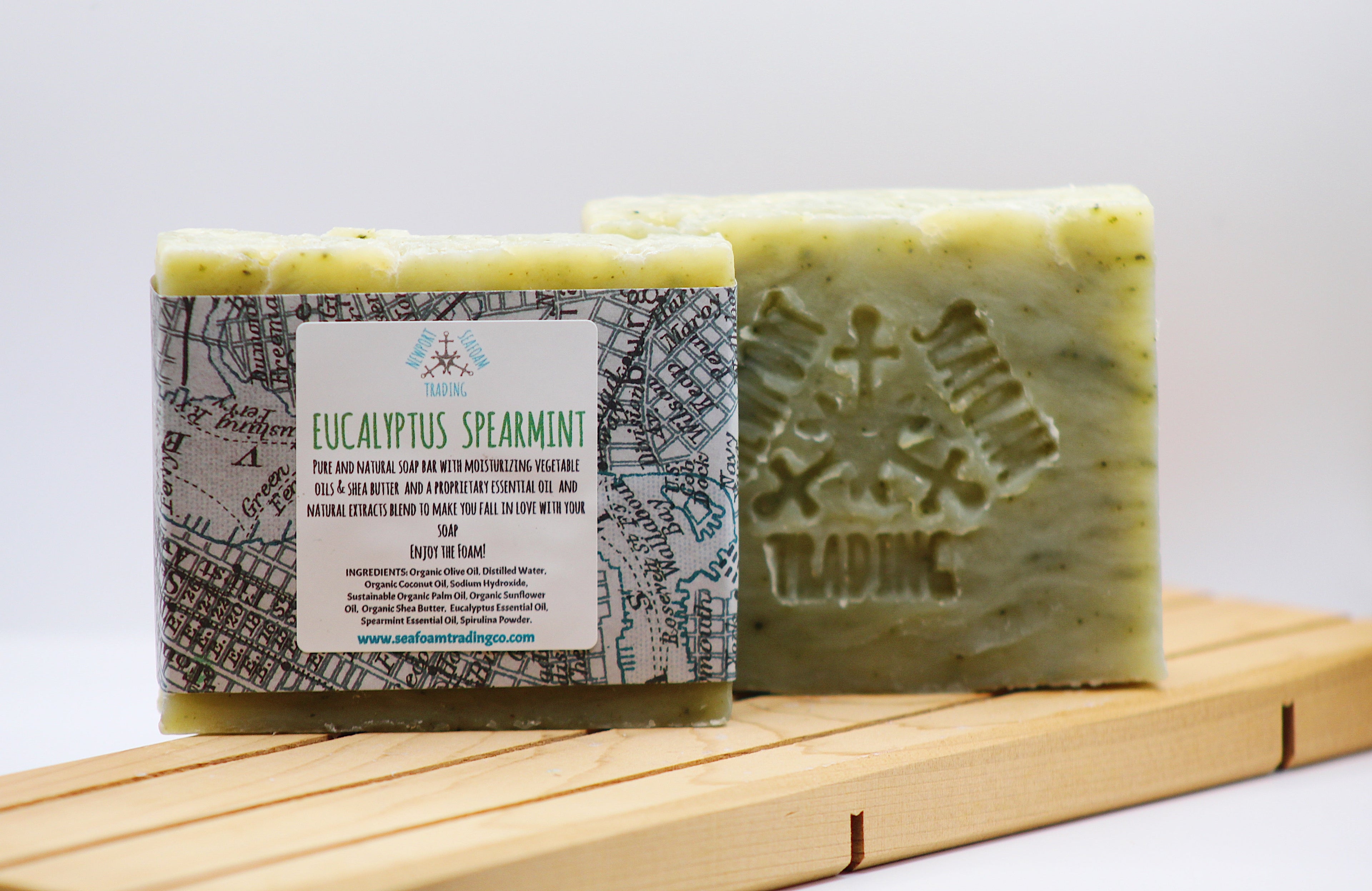 Eucalyptus Spearmint Organic Handmade Soap Bar