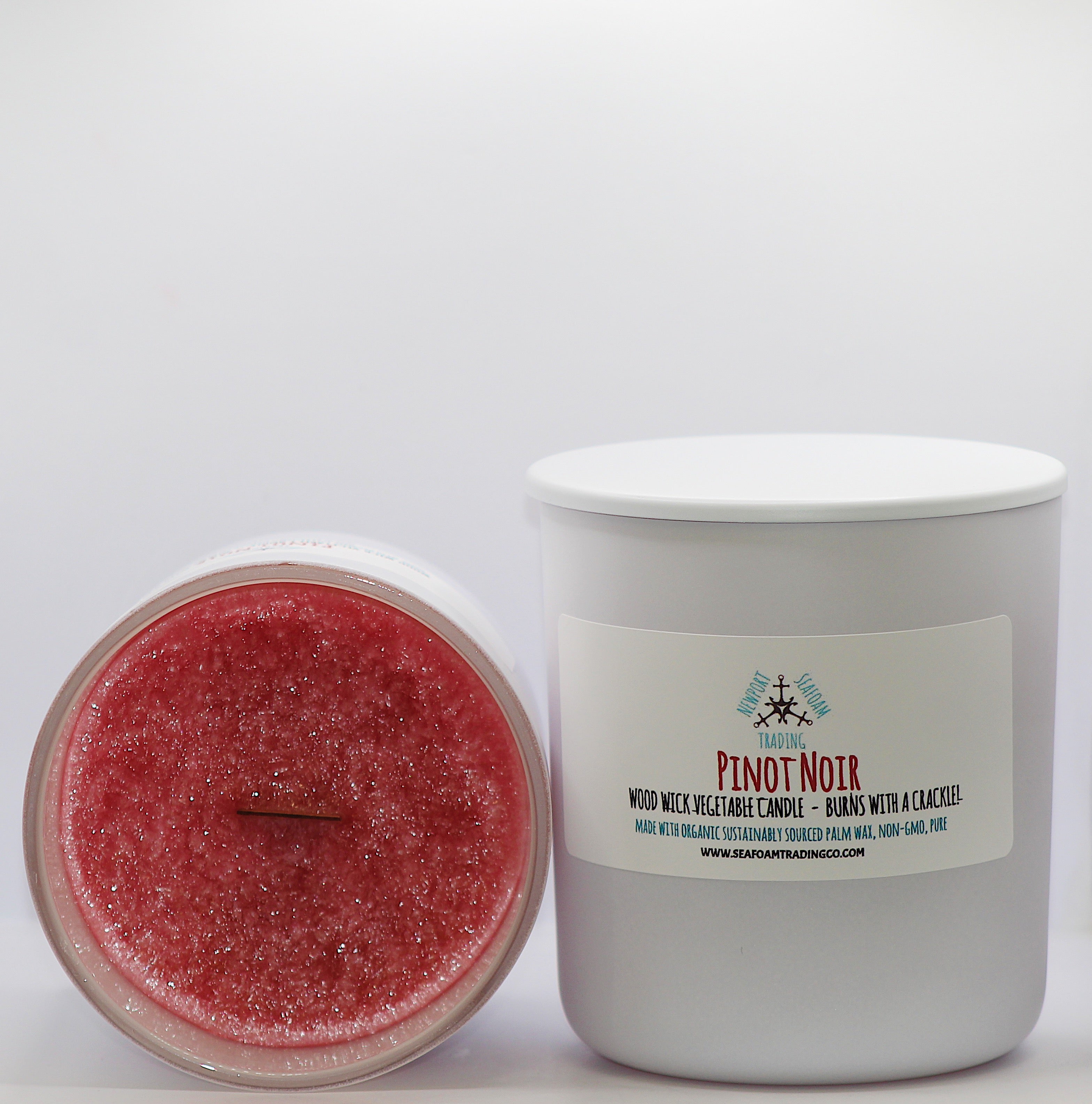 Pinot Noir Organic Wood Wick Candle