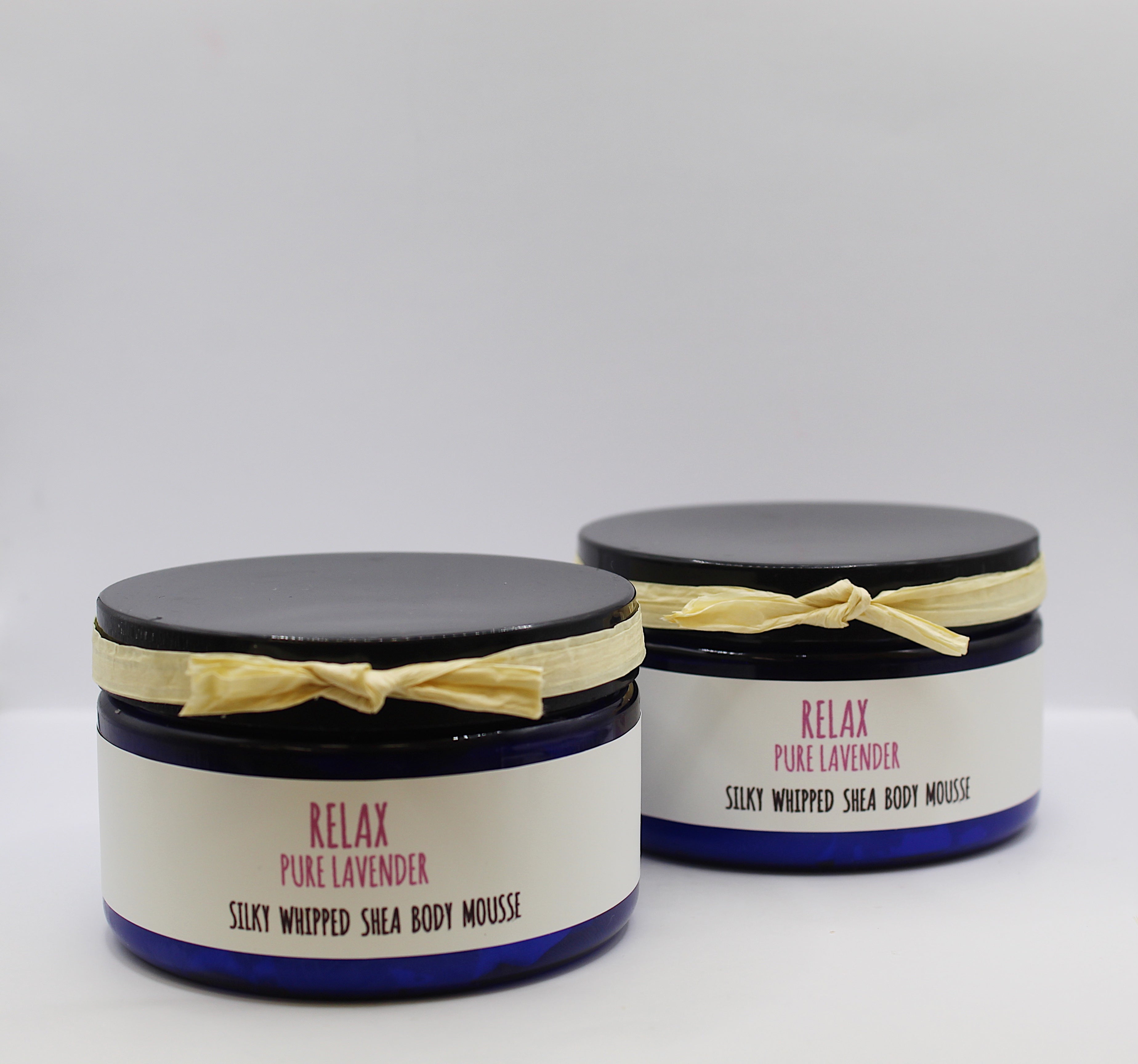 Relax - Pure Lavender Organic Handmade Silky Whipped Shea Butter Mousse