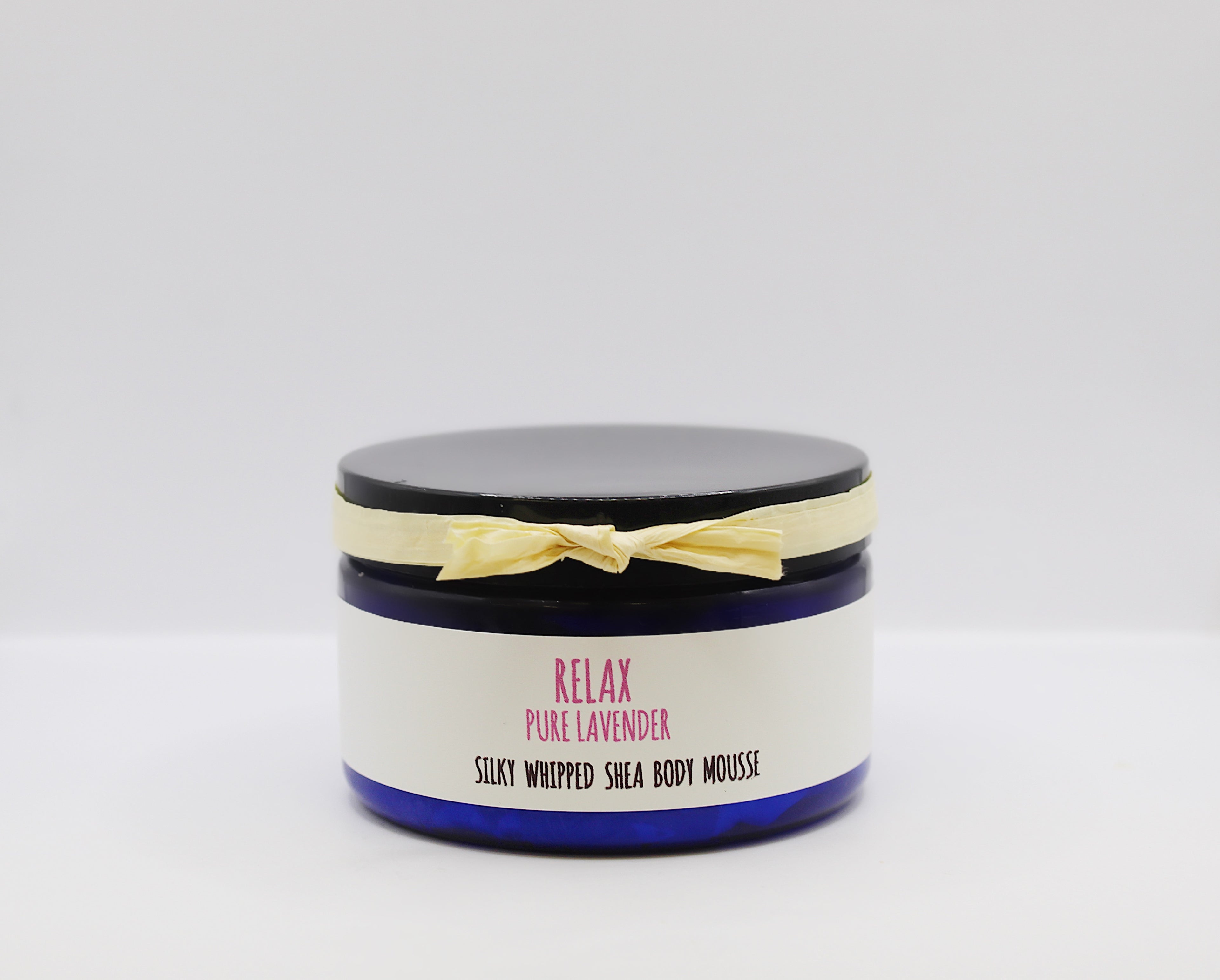Relax - Pure Lavender Organic Handmade Silky Whipped Shea Butter Mousse