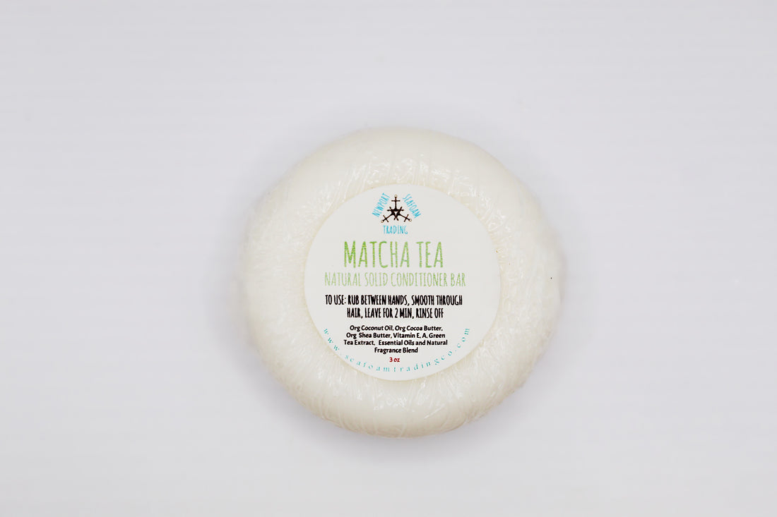 Matcha Tea Natural Solid Conditioner Bar