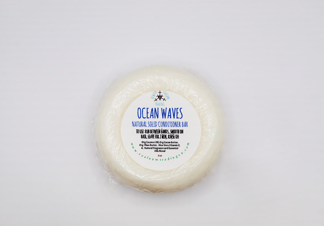 Ocean Waves Natural Solid Conditioner Bar