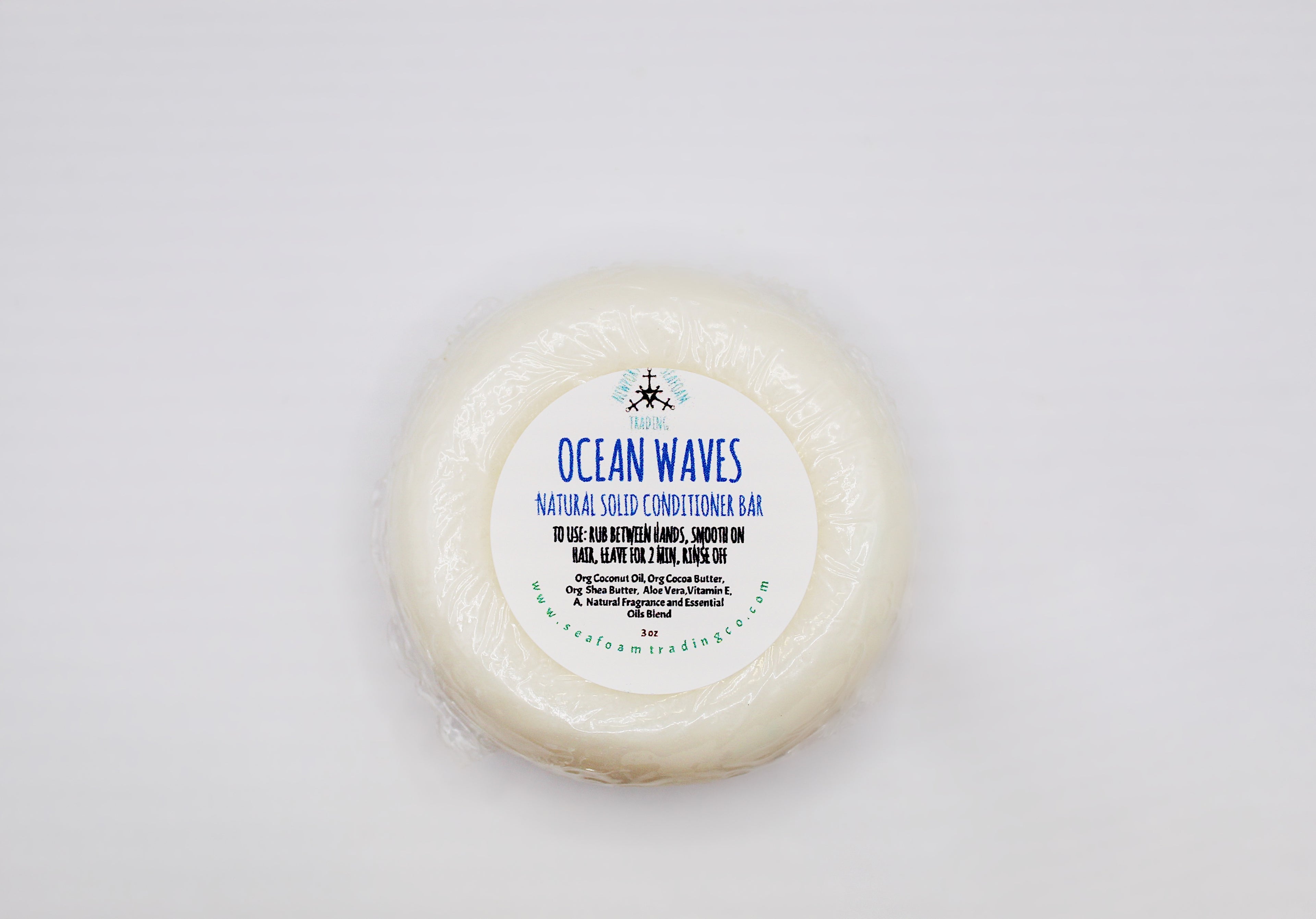 Ocean Waves Natural Solid Conditioner Bar
