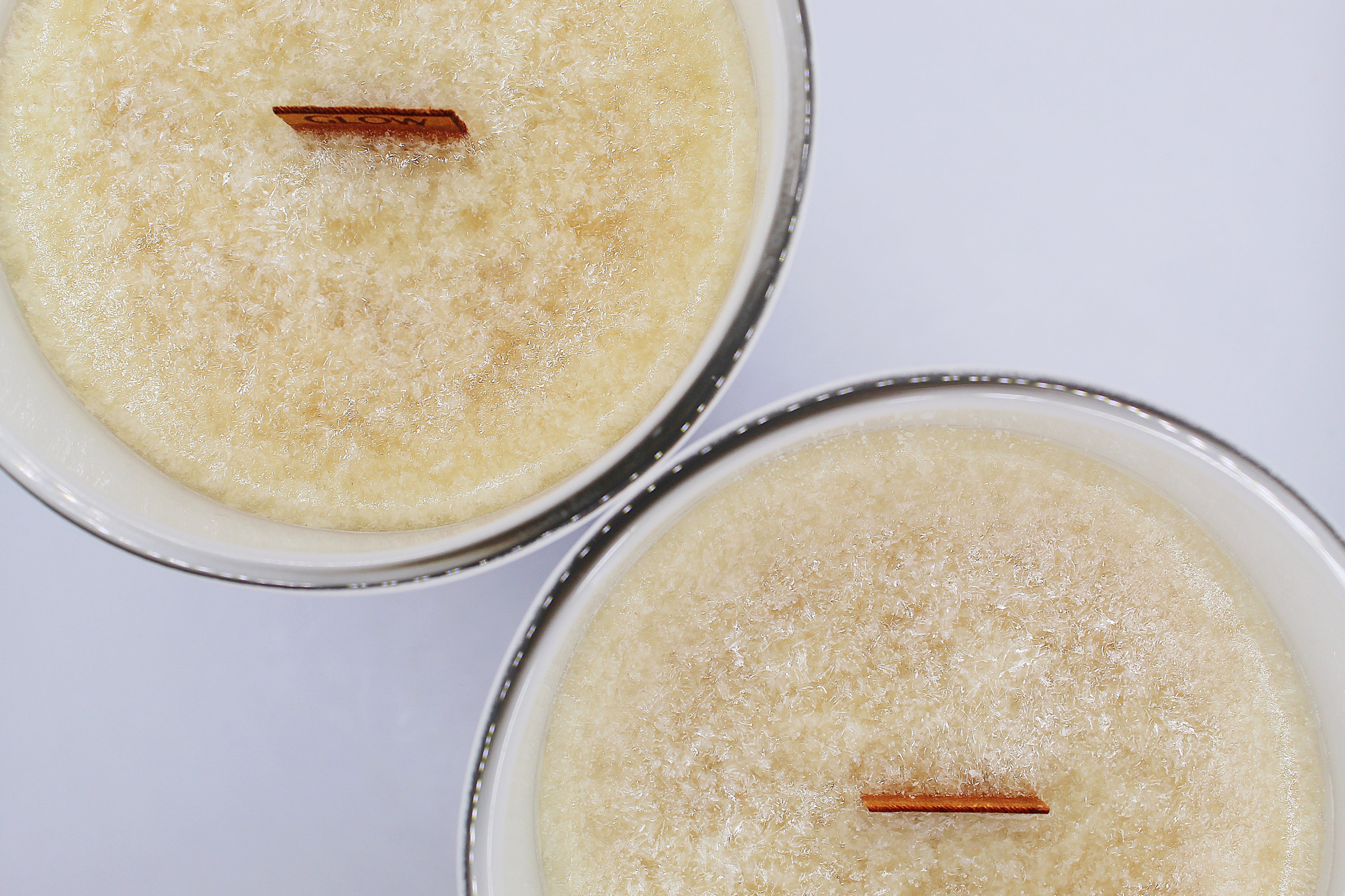 White Tea & Ginger Organic Wood Wick Candle