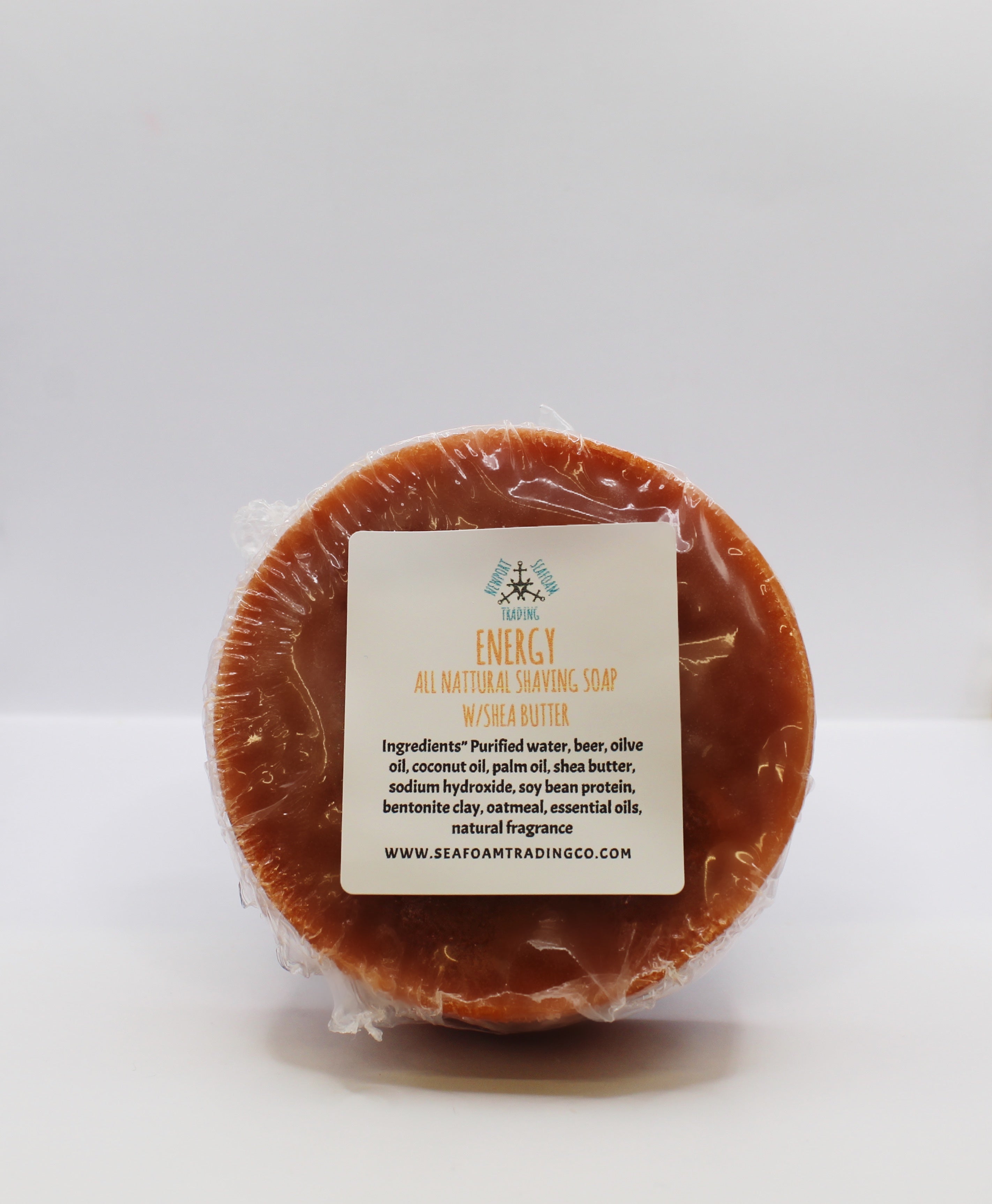 Energy- Citrus + Ginger Organic Handmade Shaving Soap