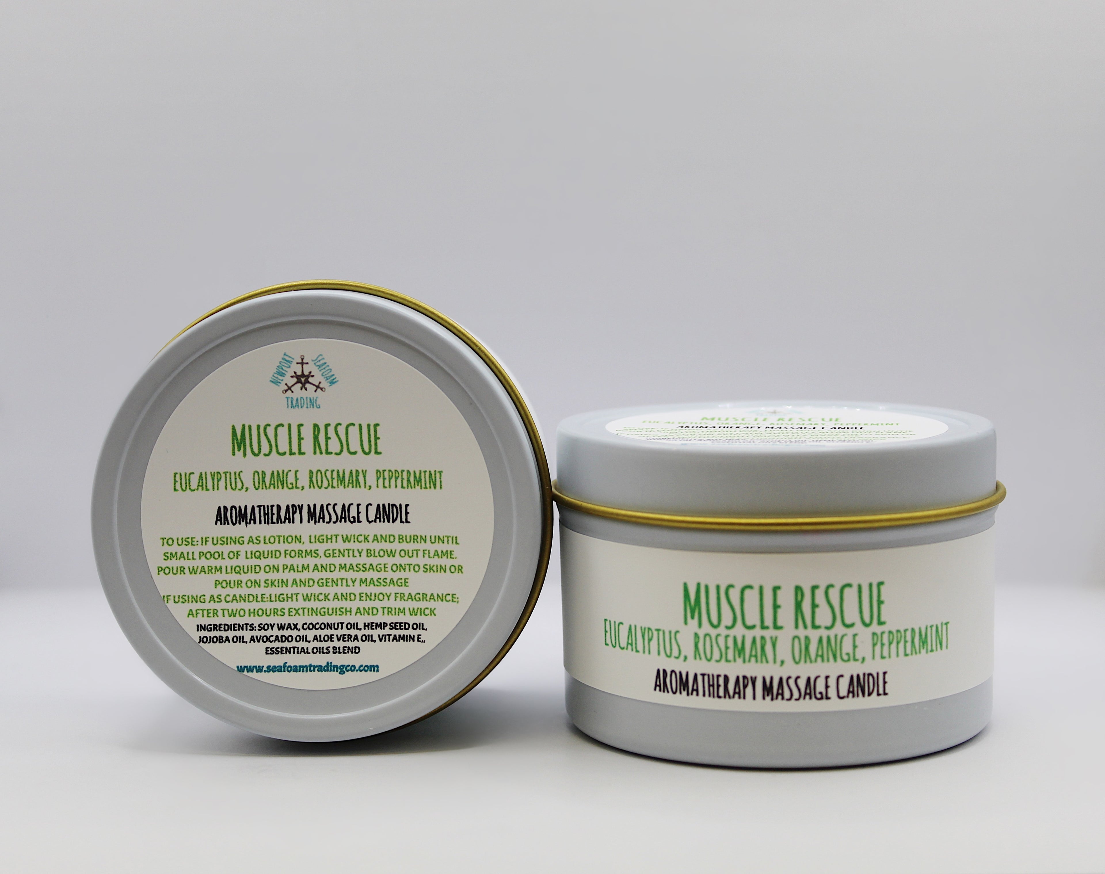 Muscle Rescue - Natural Massage Candle