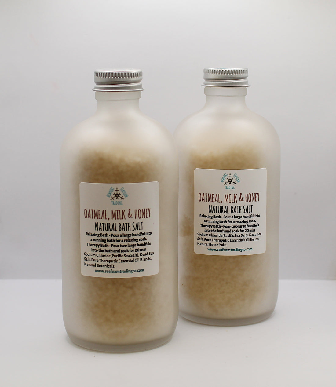 Oatmeal Milk and Honey Organic Handmade Bath Salt