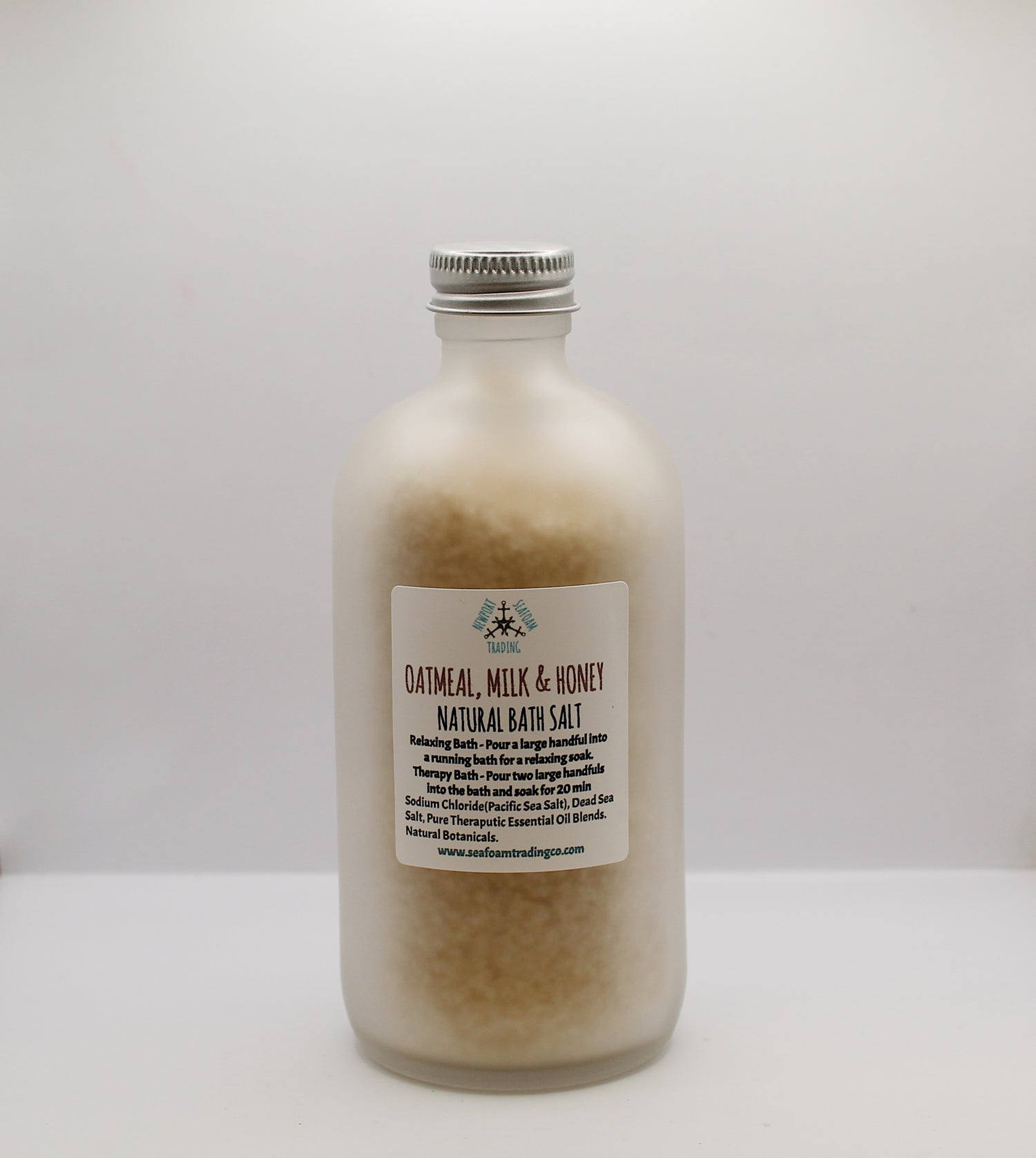 Oatmeal Milk and Honey Organic Handmade Bath Salt