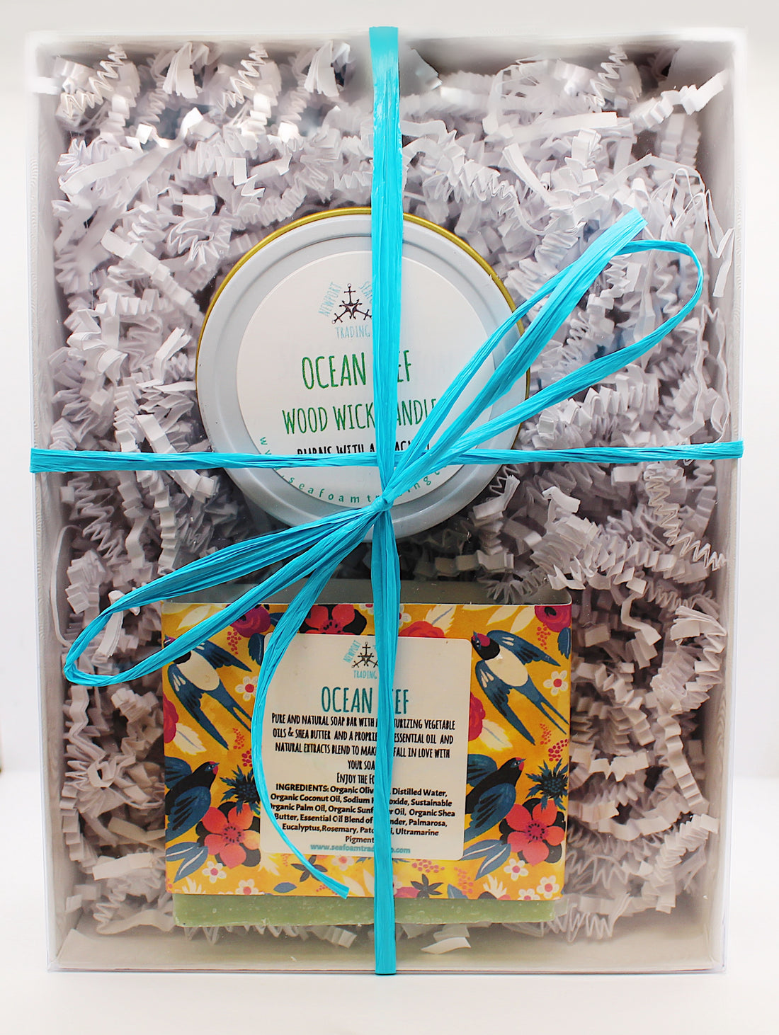 Ocean Reef Candle and Soap Gift Set