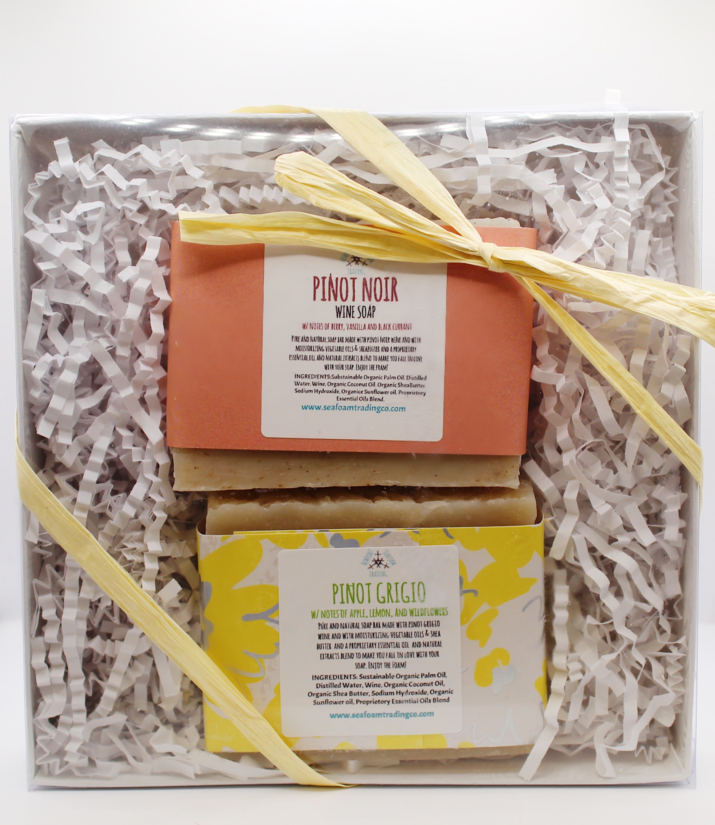 Pinot Grigio & Pinot Noir Wine Lovers Soap Gift Set