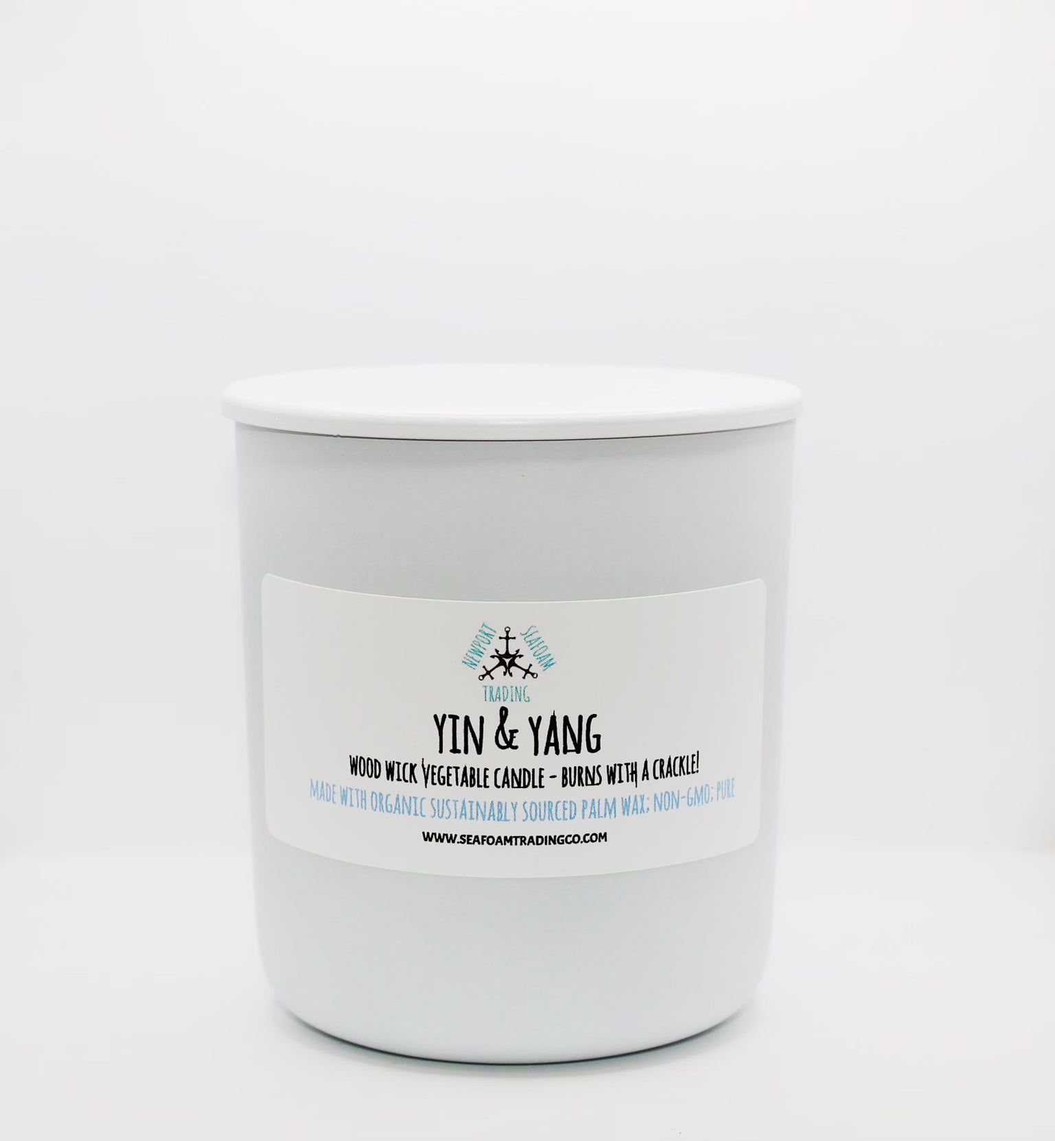 Yin & Yang Organic Wood Wick Candle