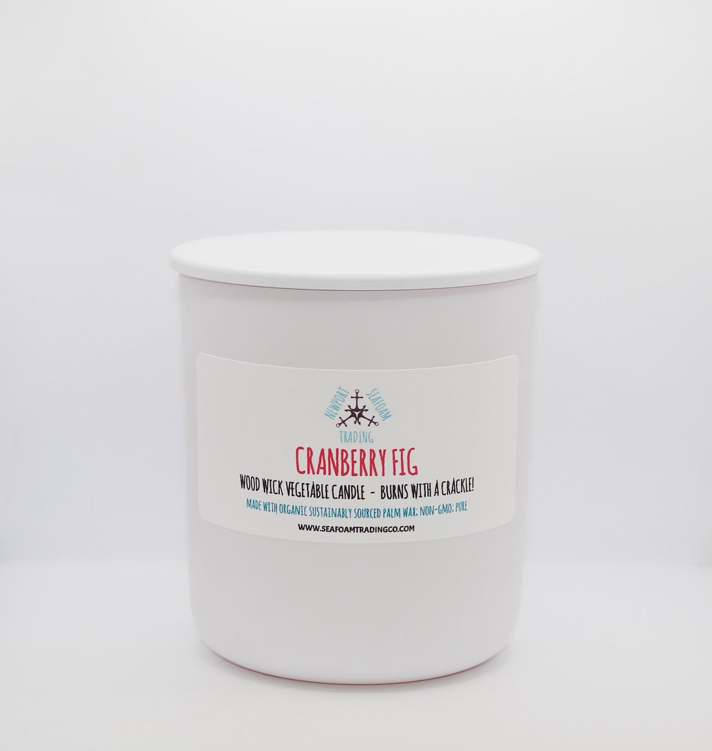 Cranberry Fig Organic Wood Wick Candle