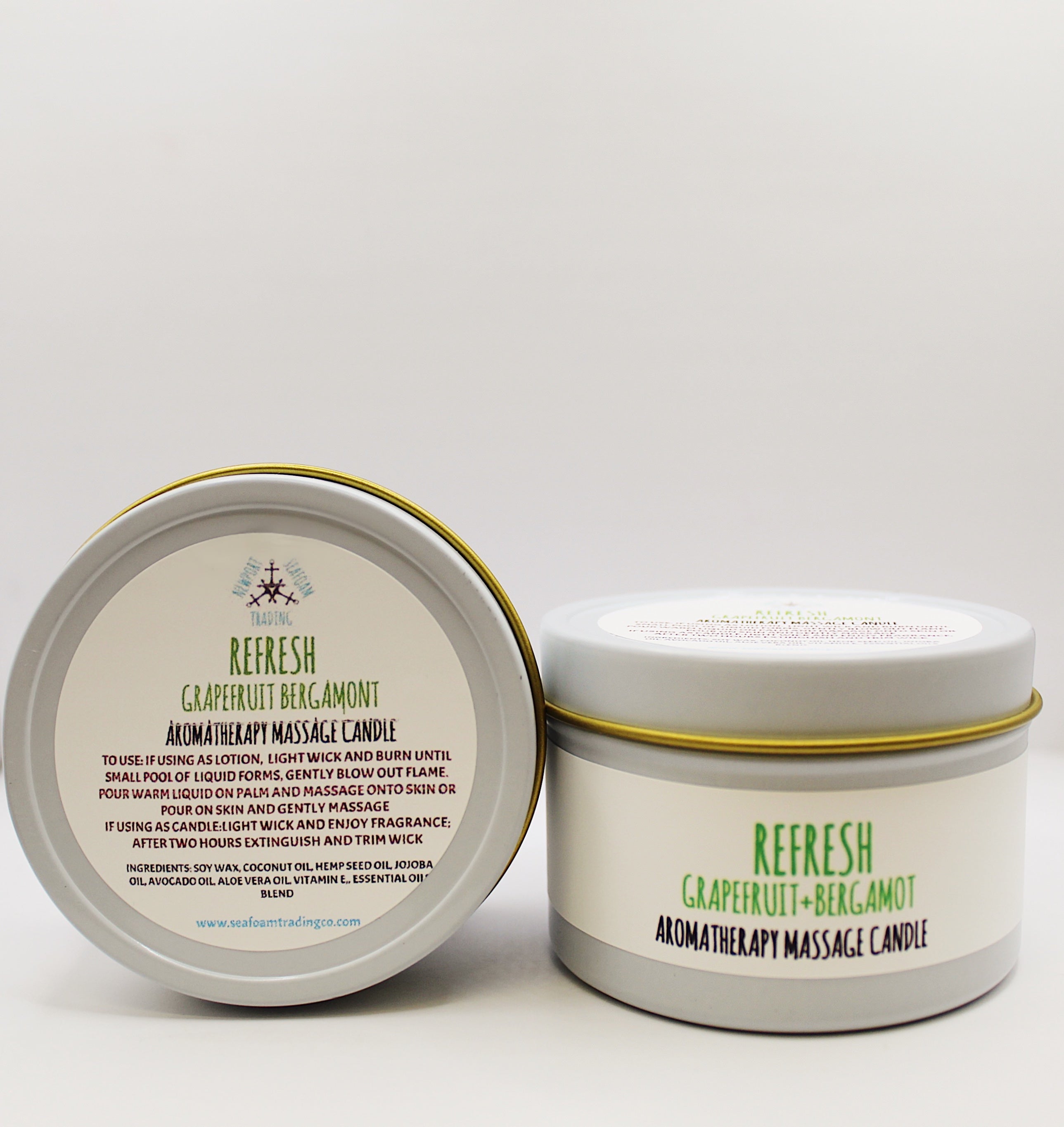 Refresh Natural Massage Candle