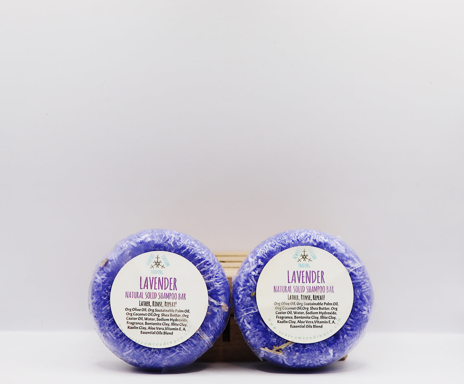 Relax- Lavender Natural Solid Shampoo Bar