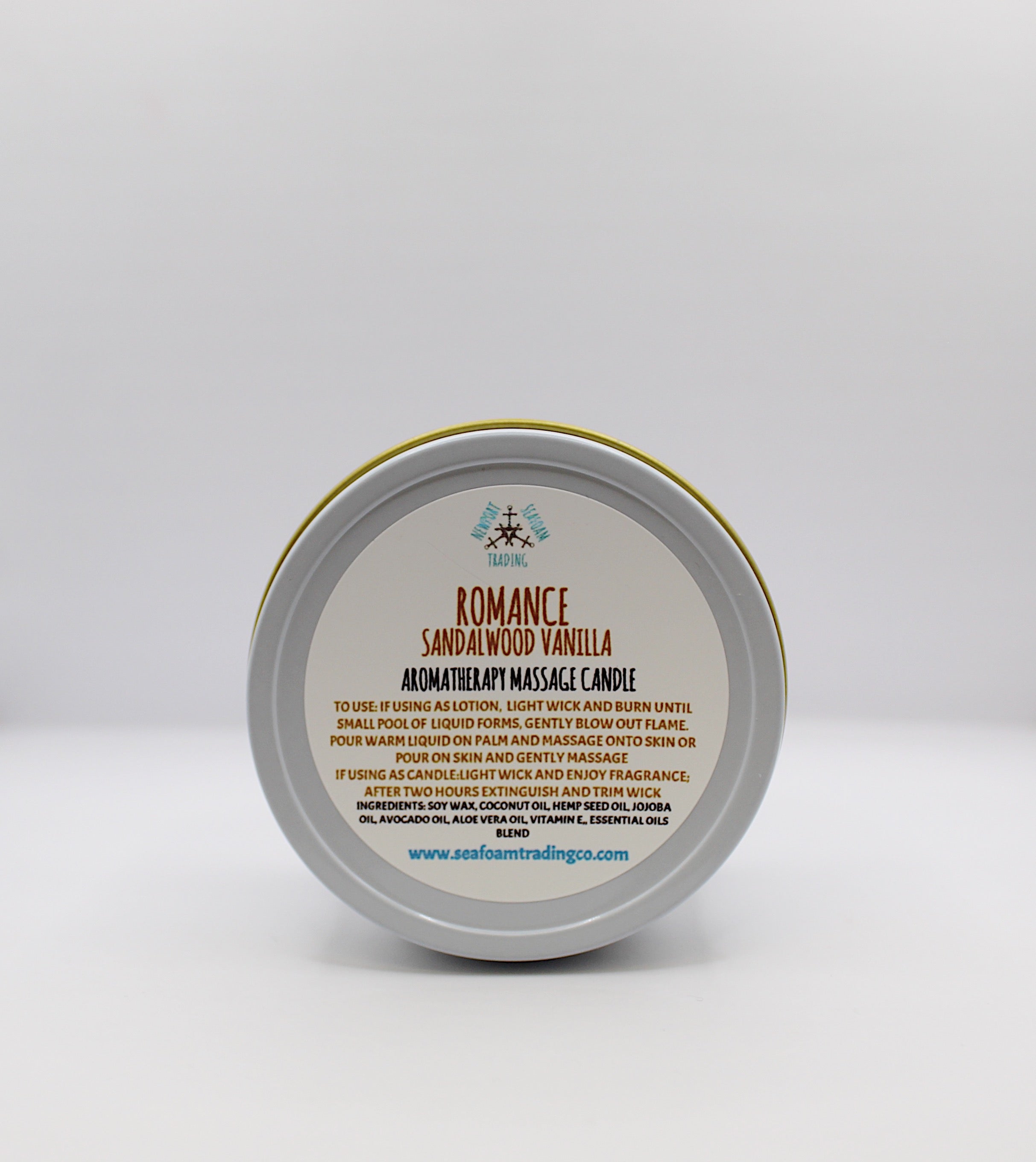 Romance Natural Massage Candle
