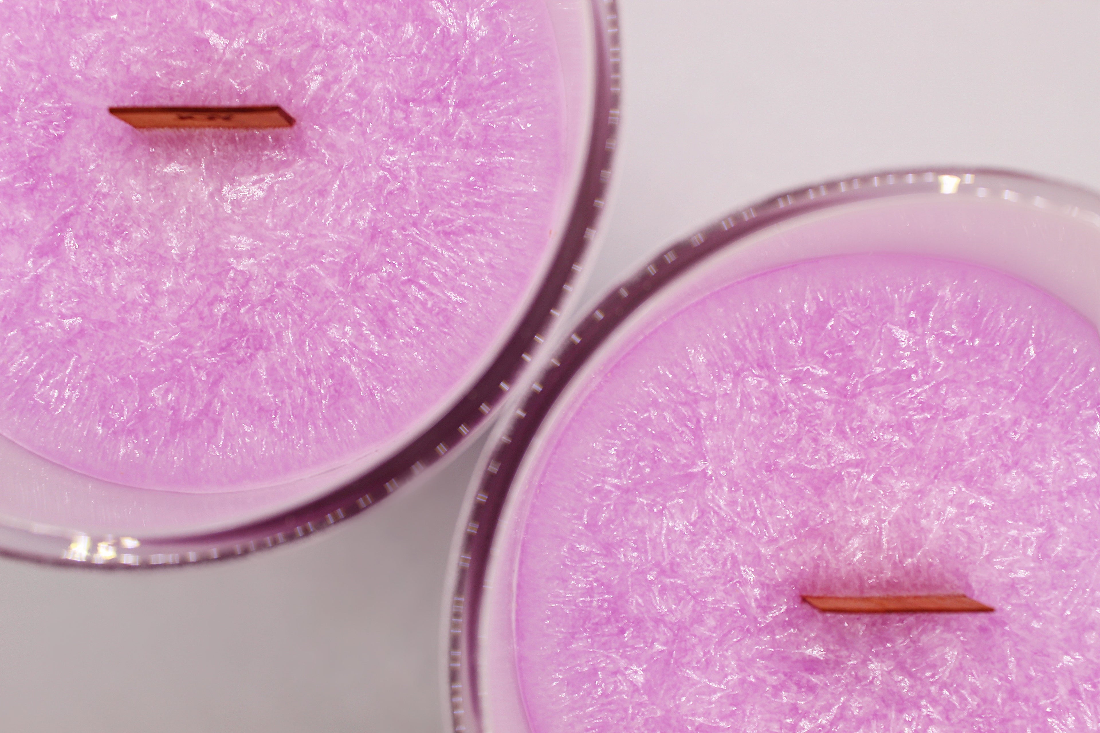 Pink Sugar Organic Wood Wick Candle