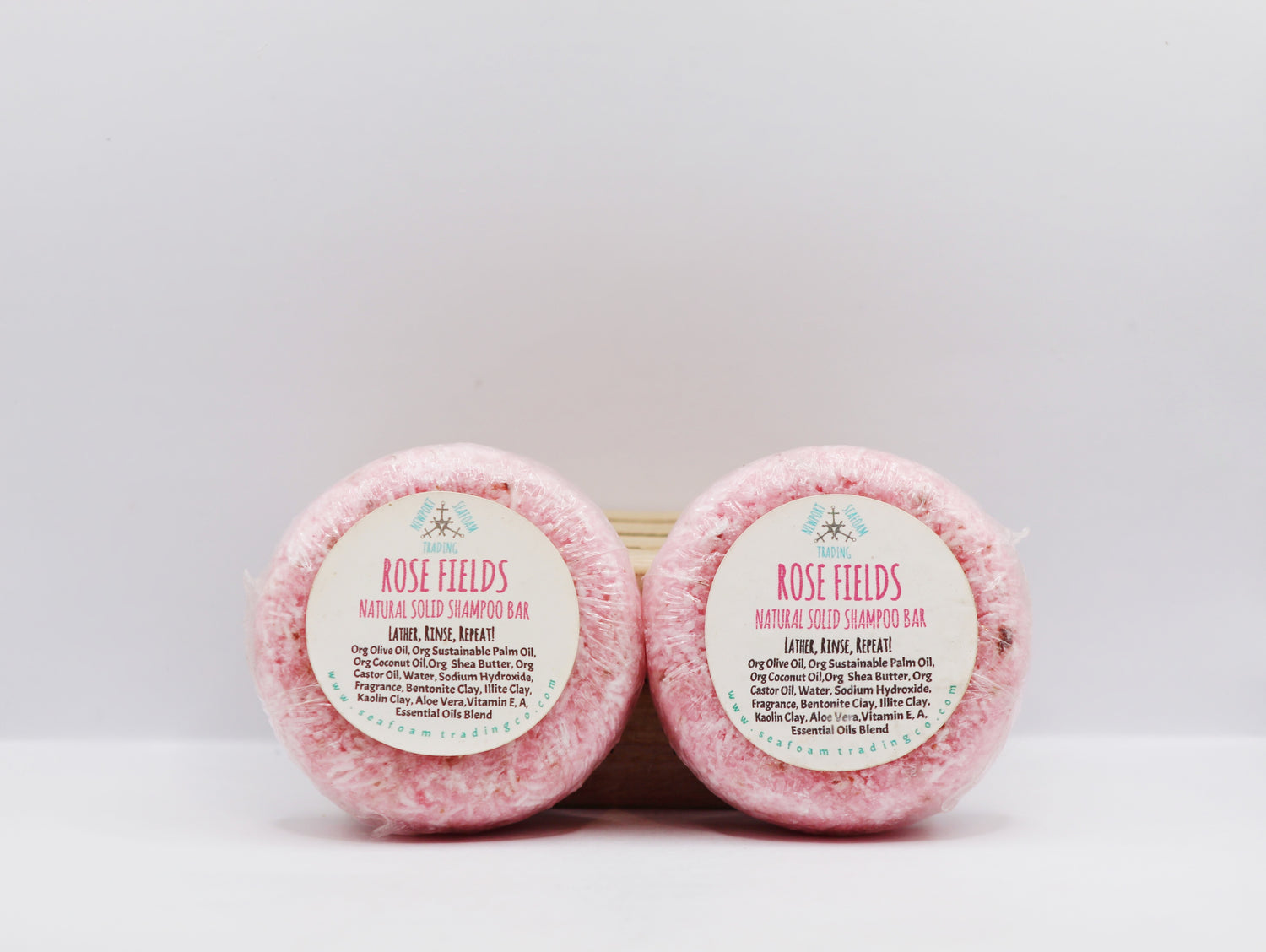 Rose Fields Natural Solid Shampoo Bar