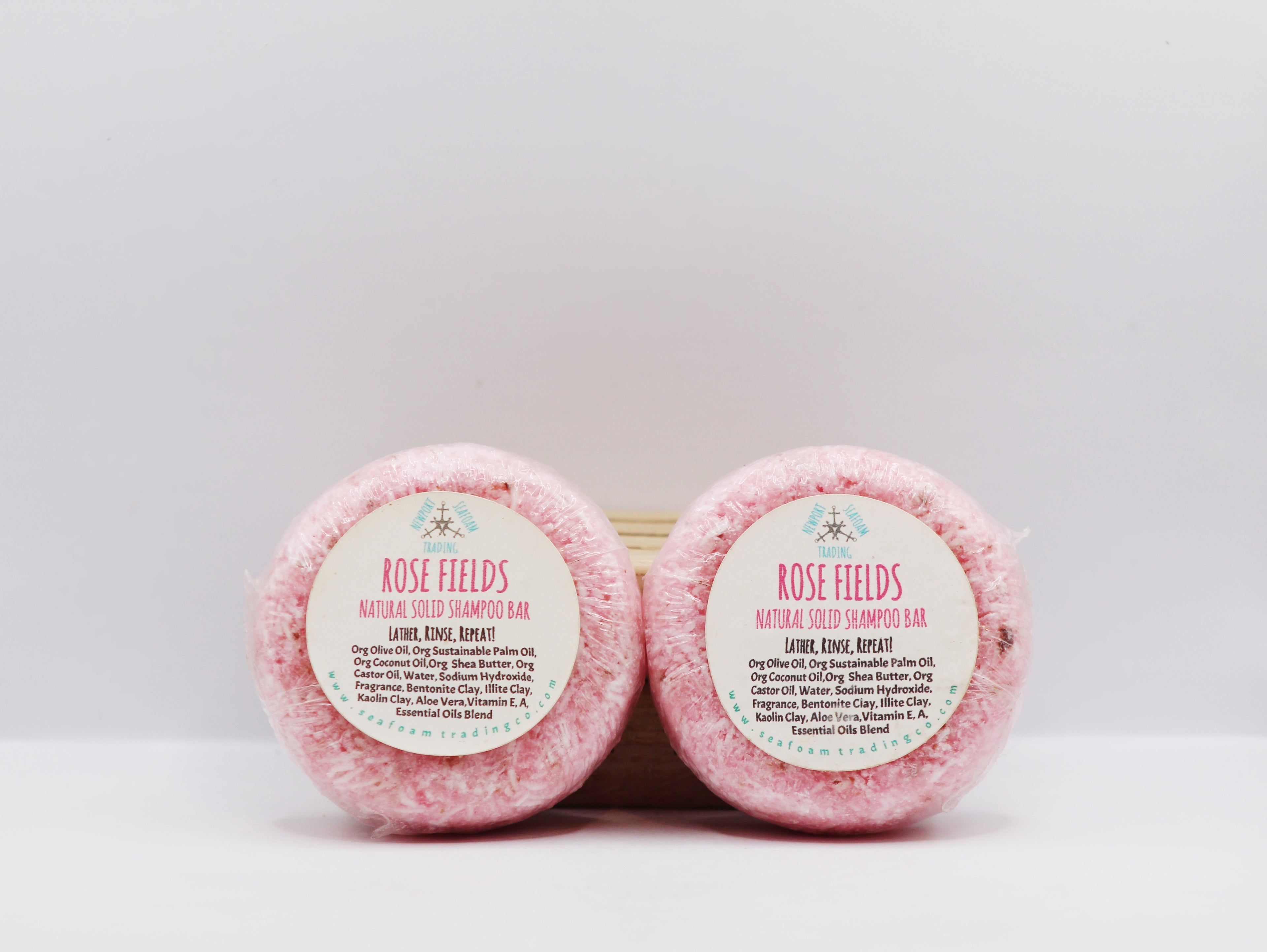 Rose Fields Natural Solid Shampoo Bar