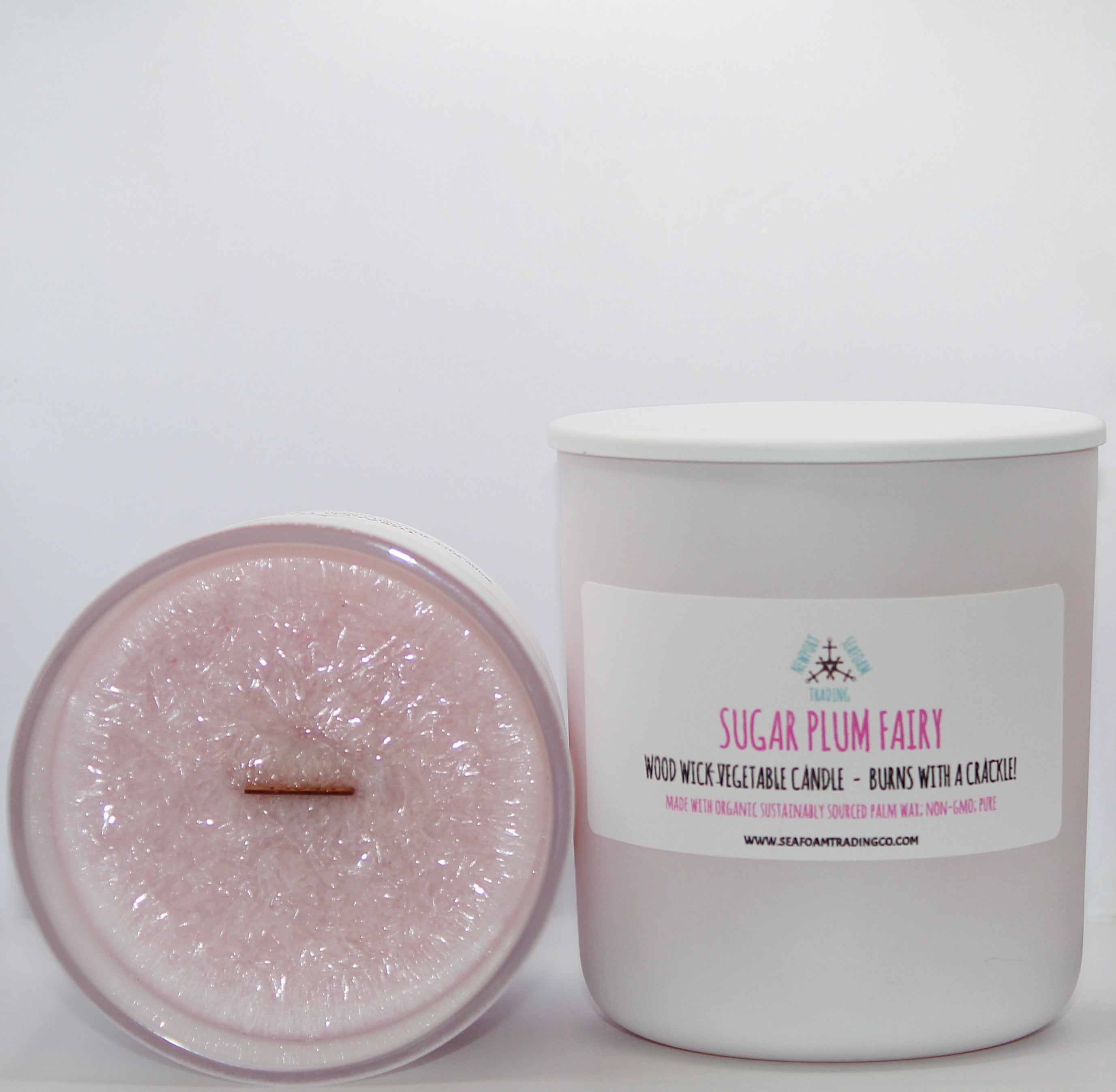 Sugar Plum Organic Wood Wick Candle