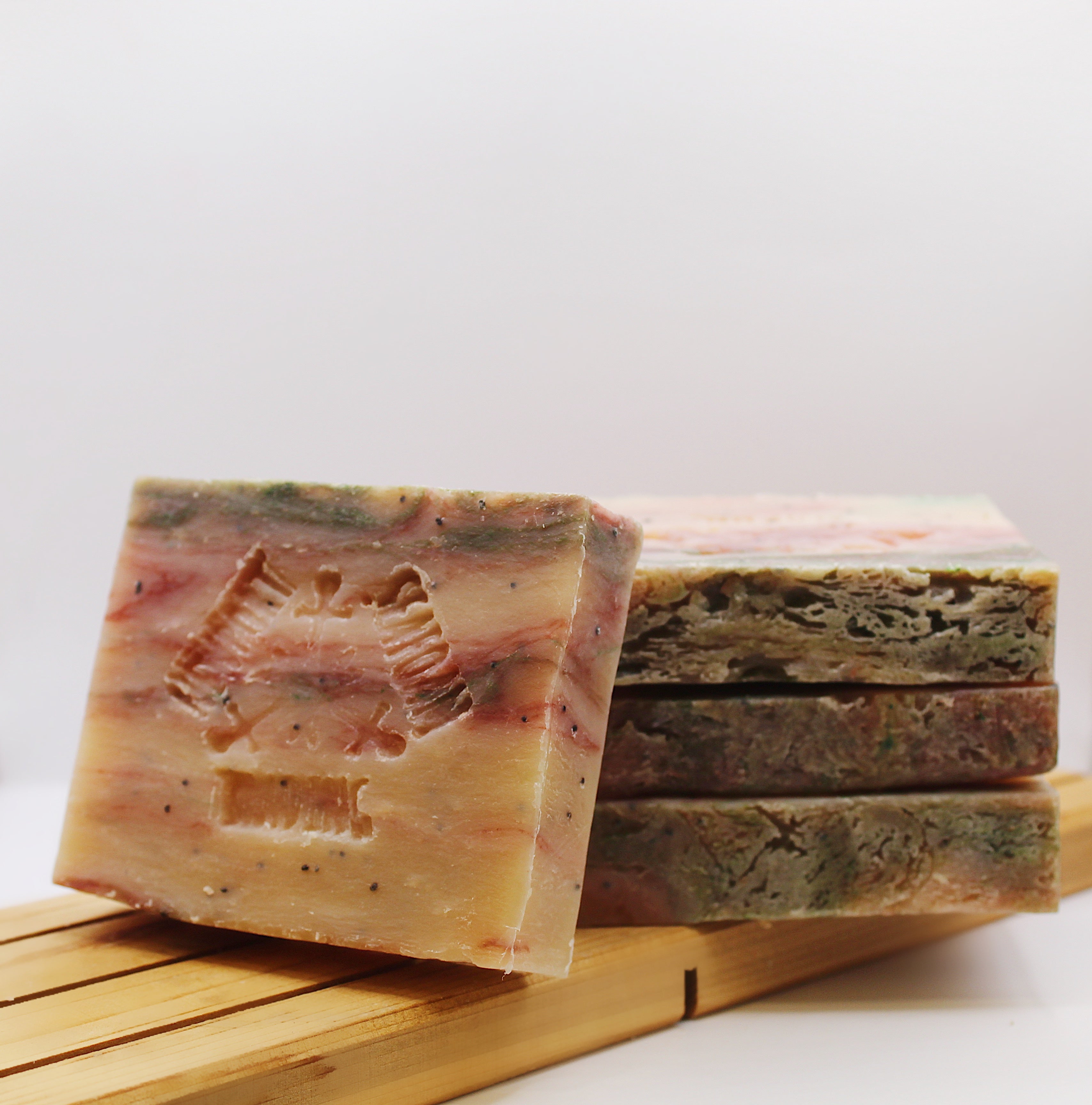 Happy Holidays Organic Handmade Soap Bar