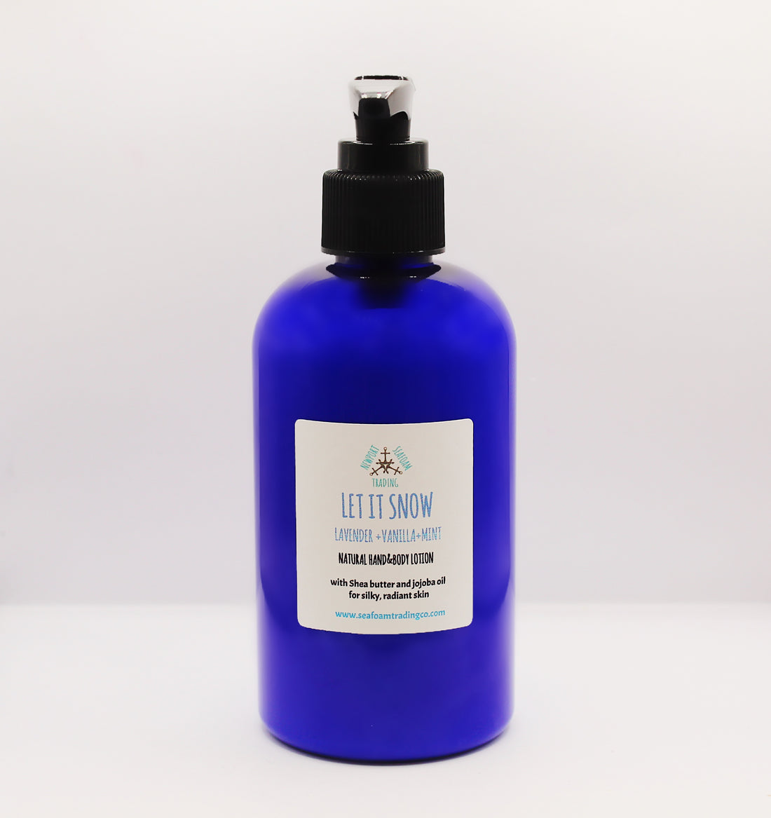 Let it Snow - Lavender, Mint, Vanilla - Organic Handmade Lotion