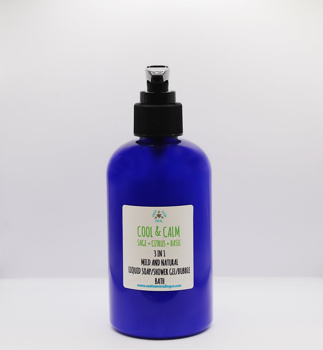 Cool &amp; Calm- Sage Citrus Basil Organic Liquid Soap
