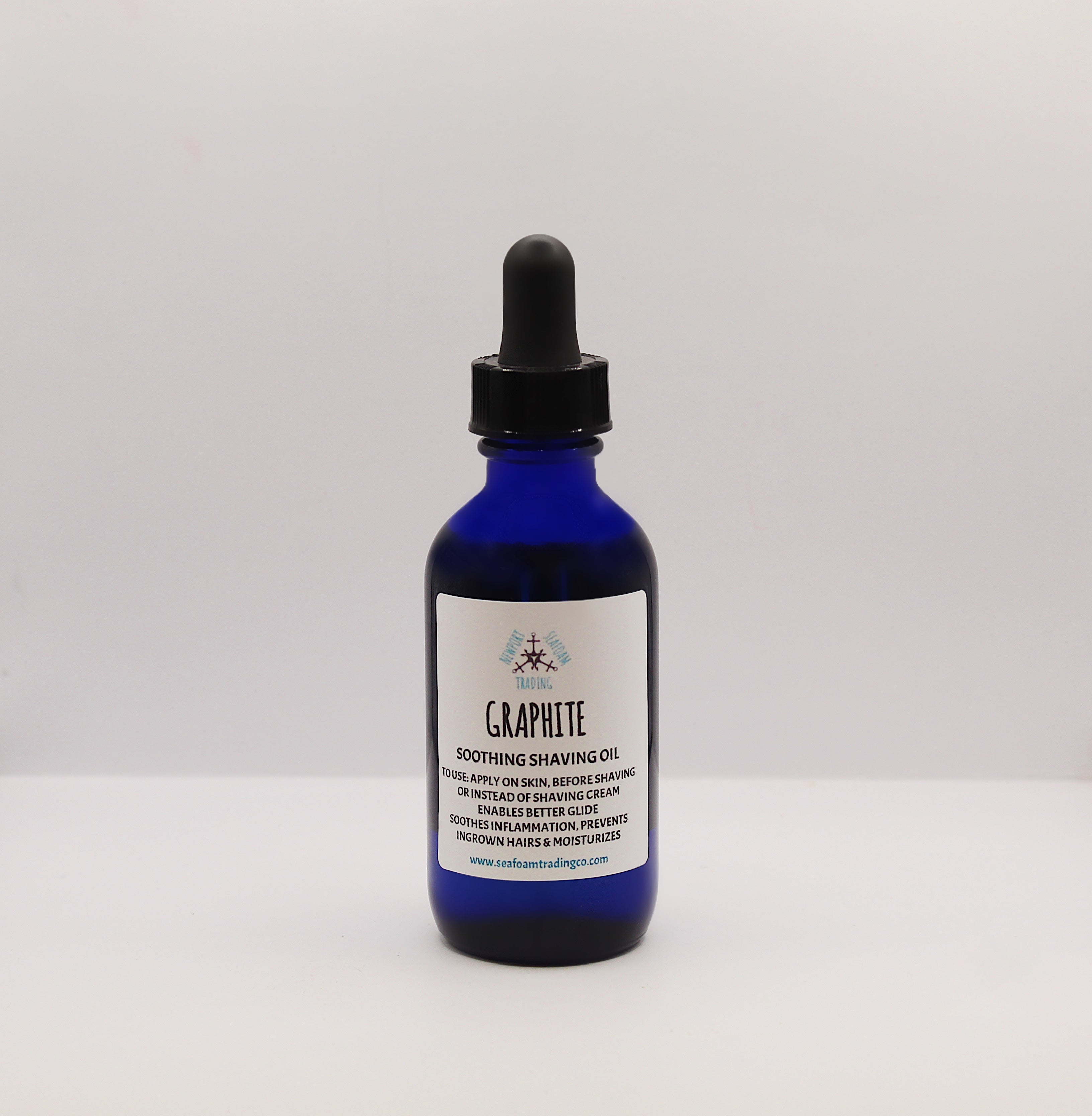 Graphite Organic Handmade Shaving Oil